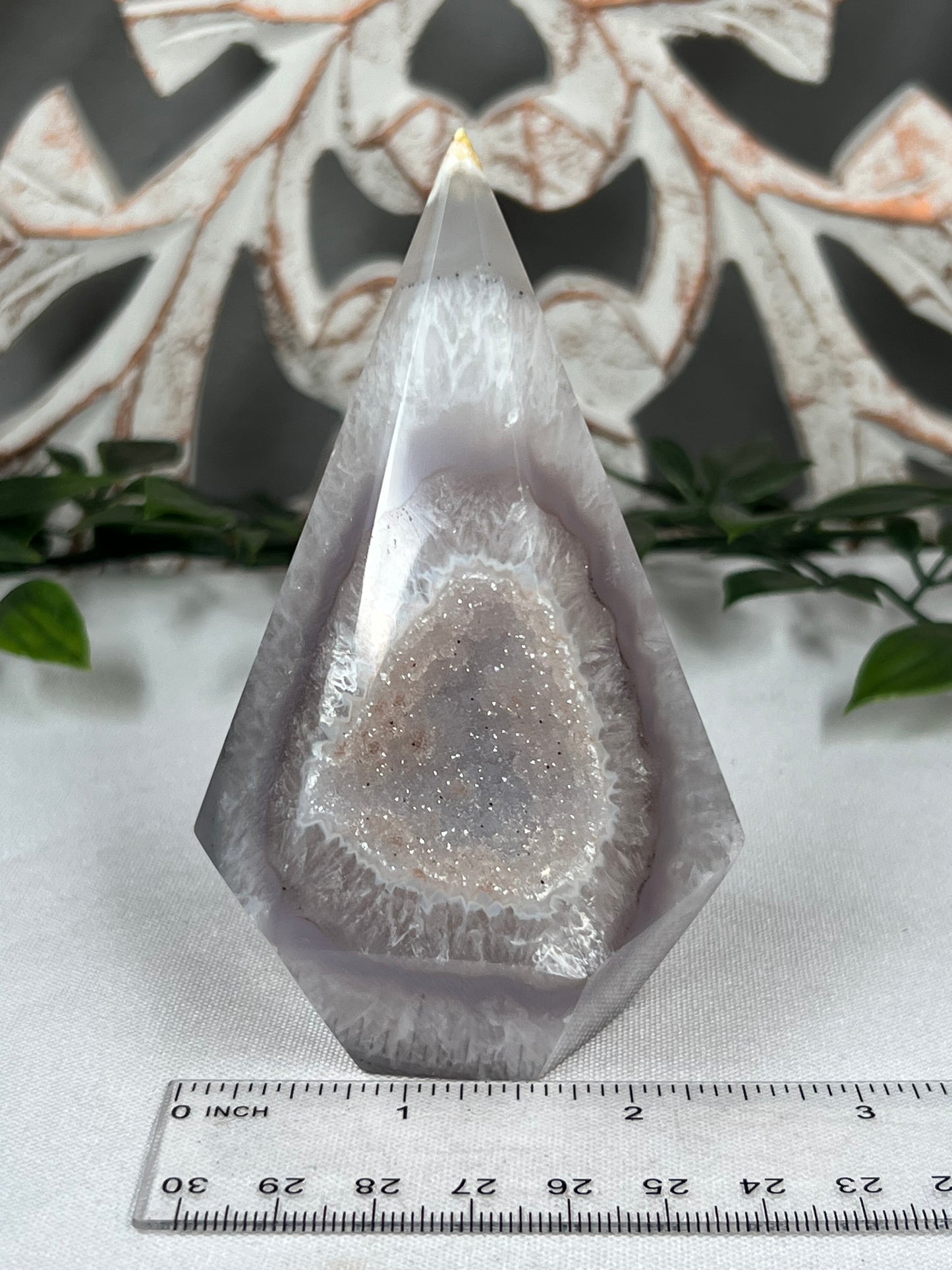 Brazilian Agate Tower