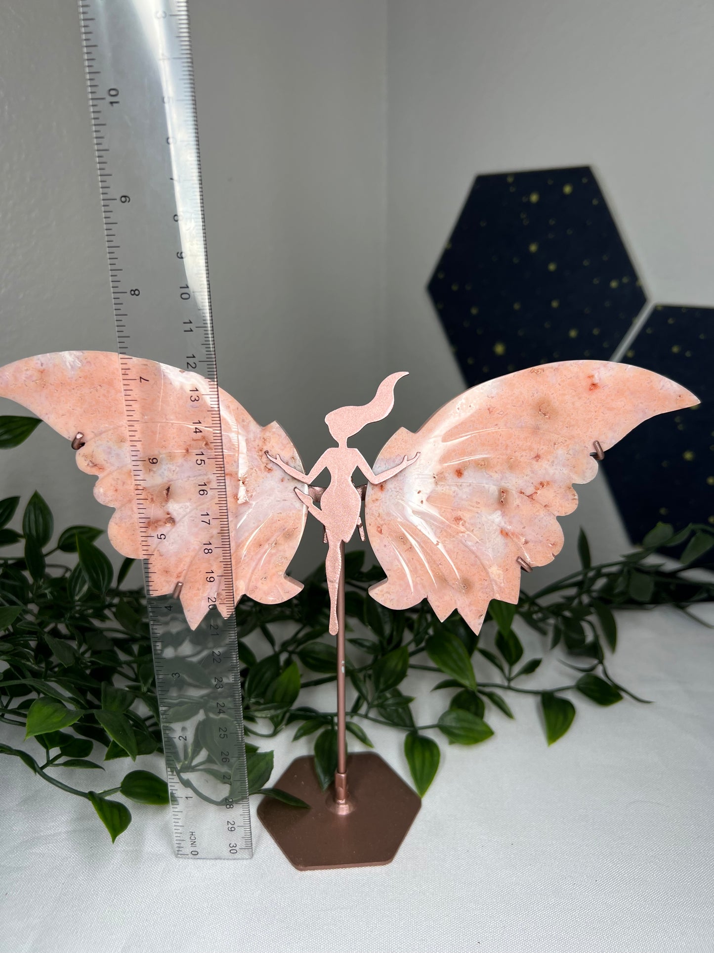 Pink Carnelian Wings