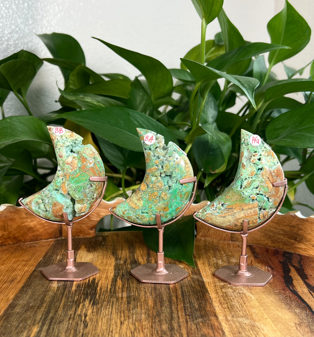 Smithsonite Mini Puffy Moons