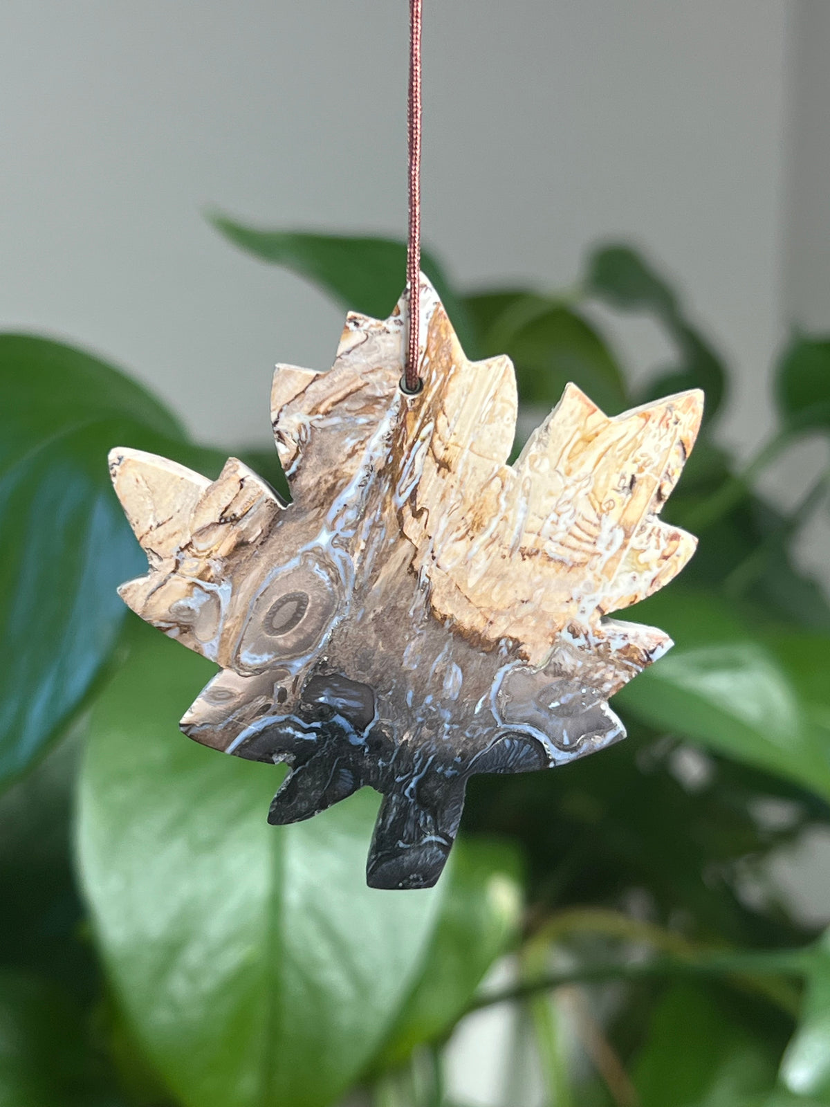 Palm Root Leaf Ornaments