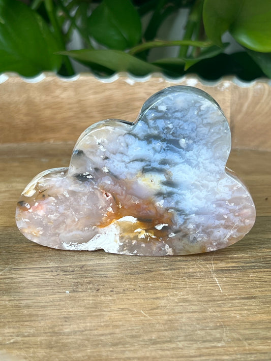Rainbow Plume Agate Cloud