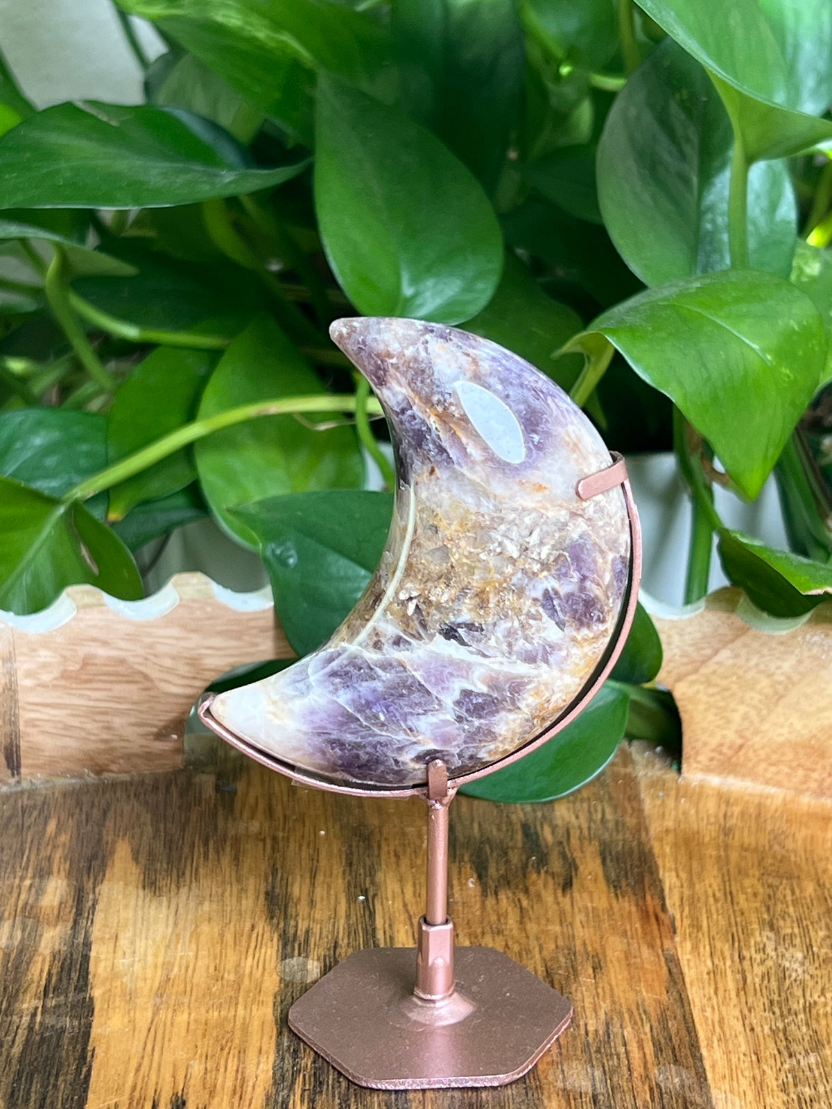 Indonesian Amethyst Puffy Moon: XR