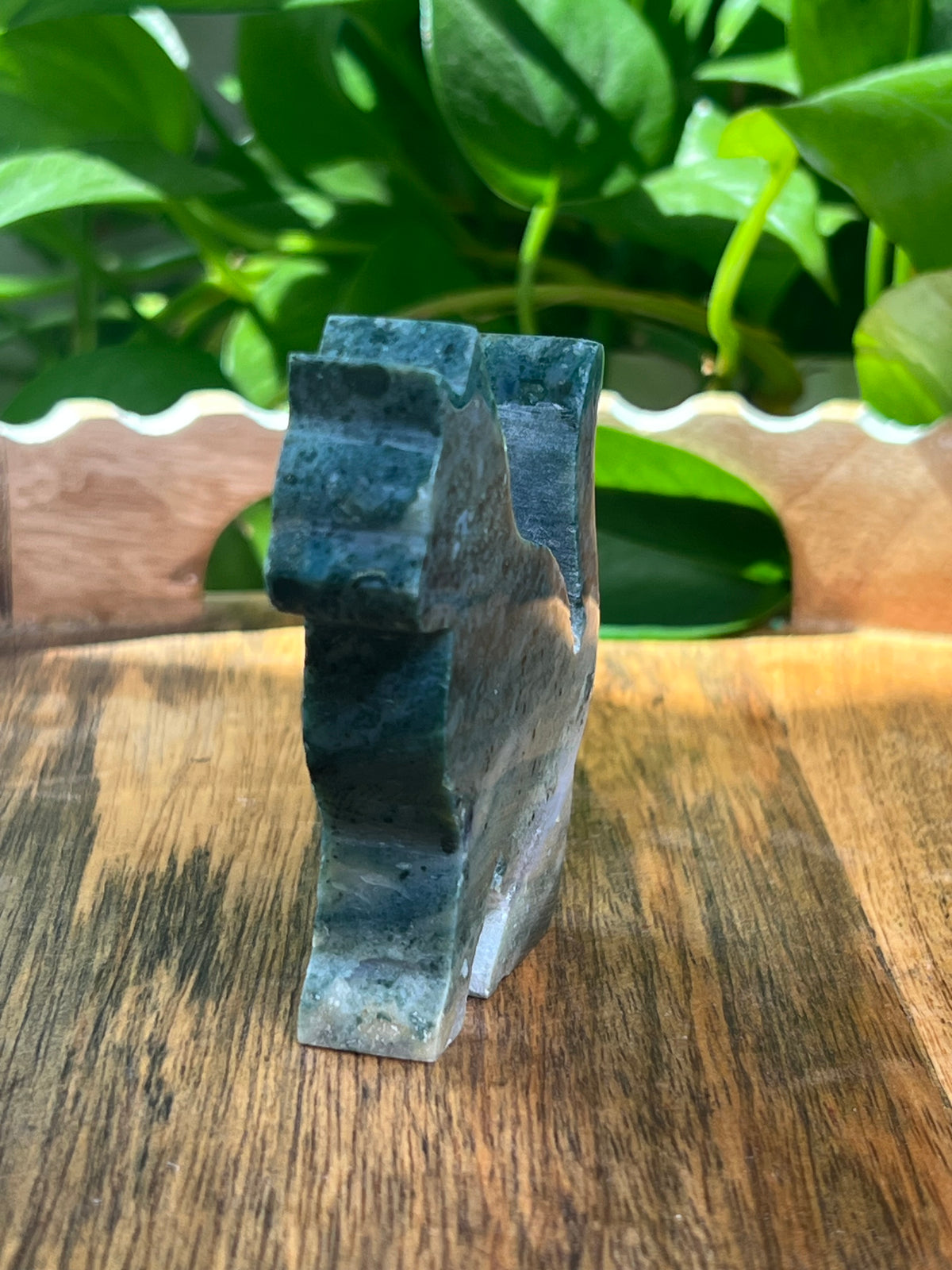 Blue Green Jasper Cat: CE