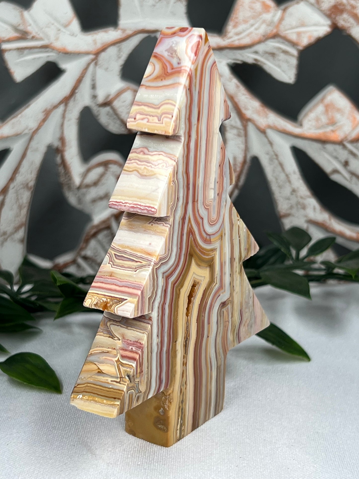 Crazy Lace Agate Tree
