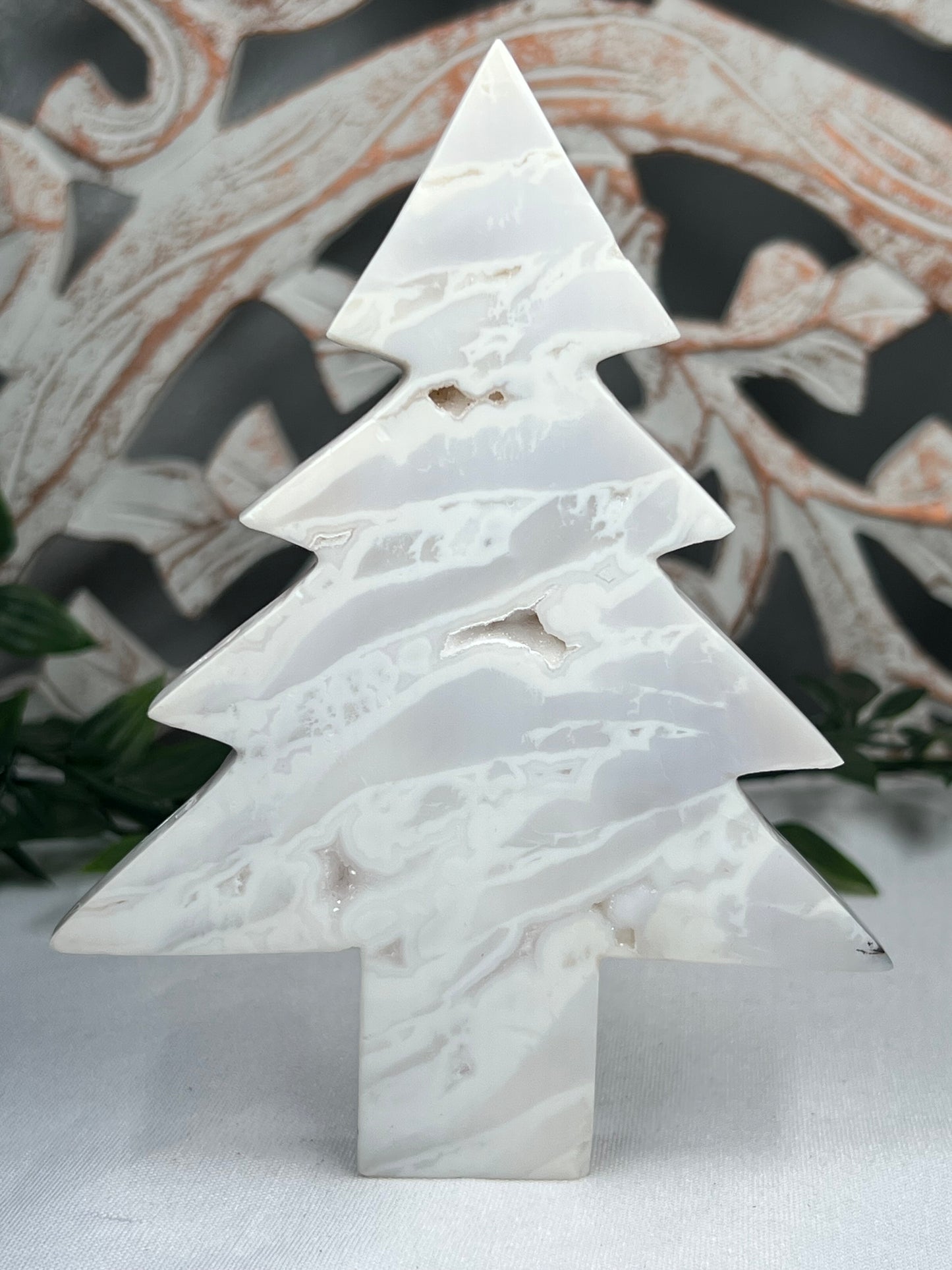 White Plume Agate Tree