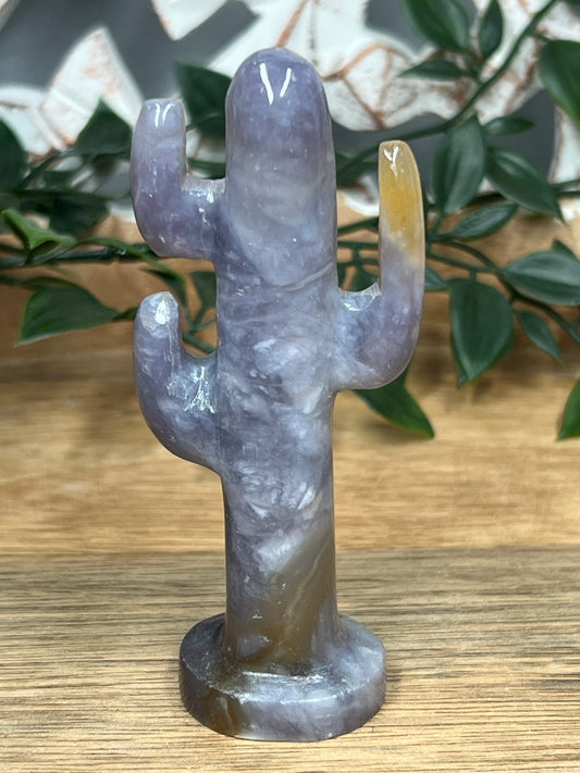 Purple Chalcedony Cactus