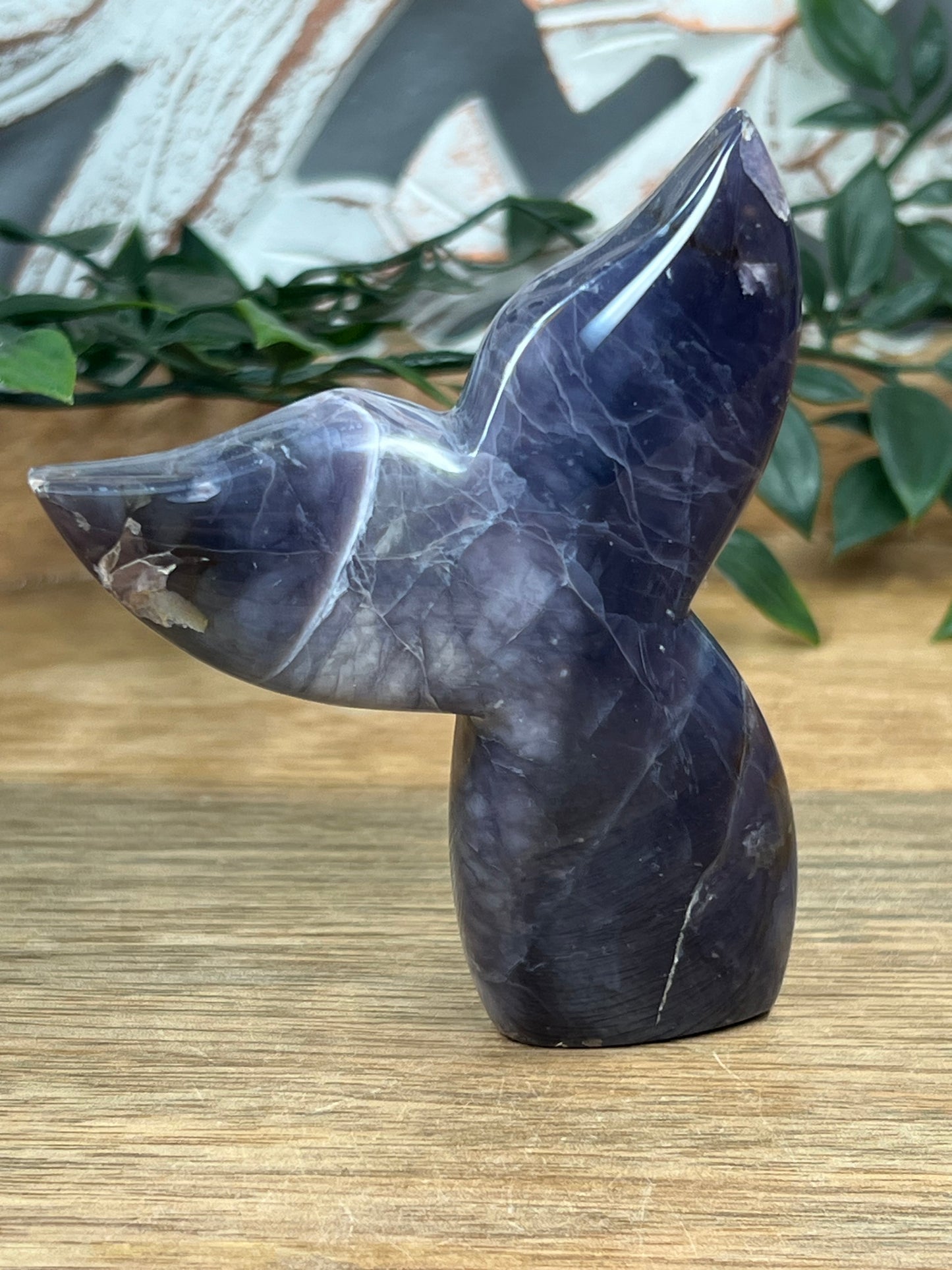 Purple Chalcedony Tail