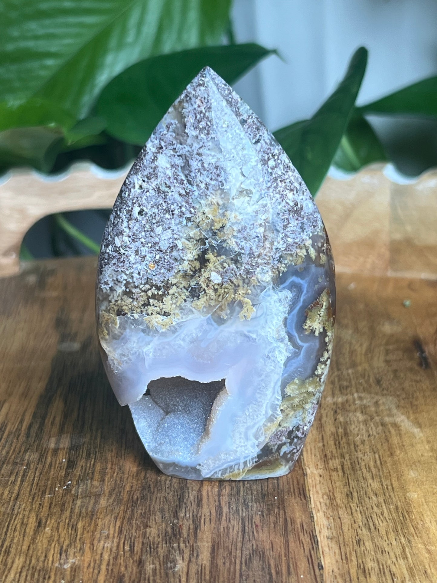 Scenic Moss Agate Flame NA