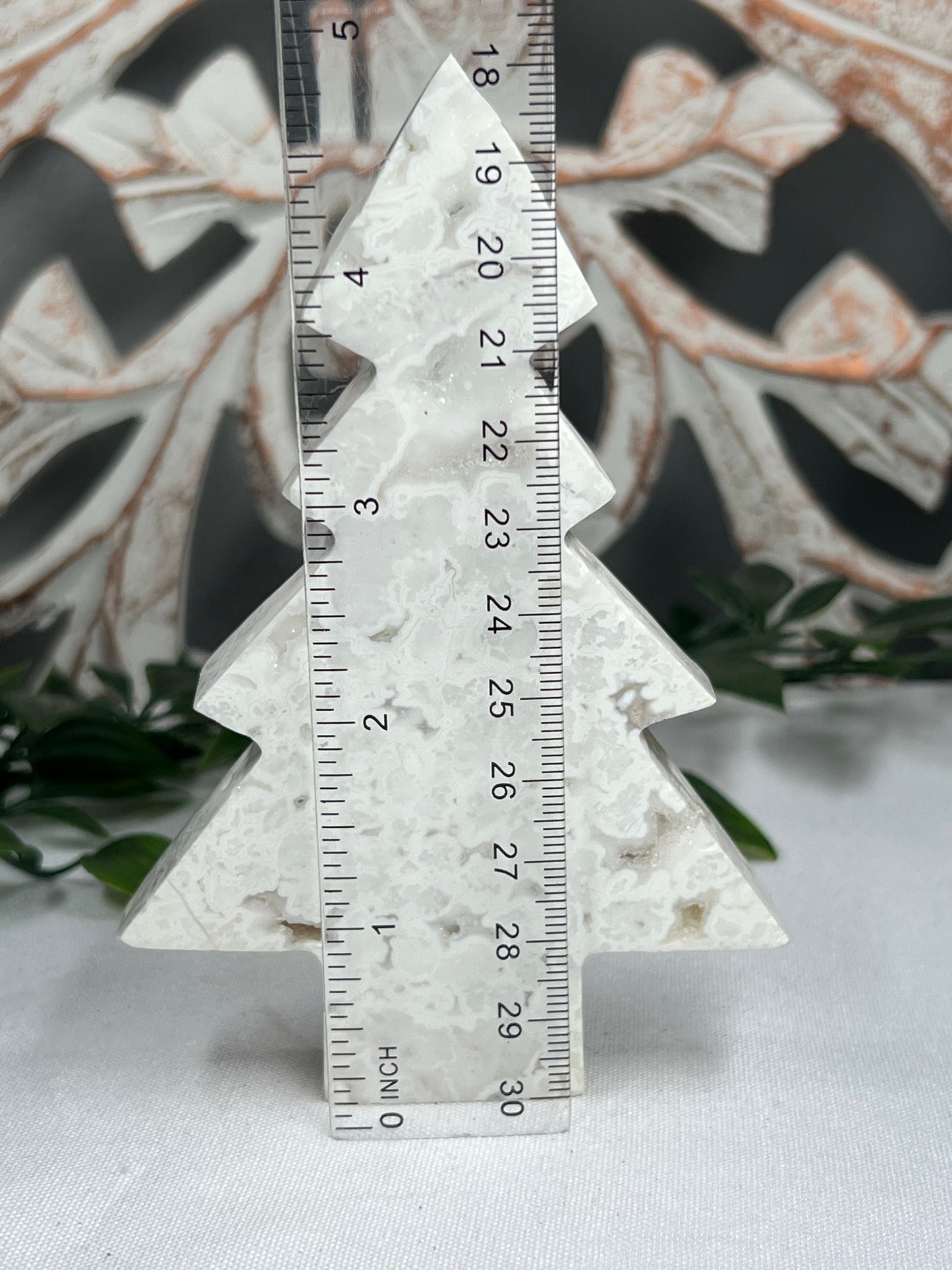 White Plume Agate Tree