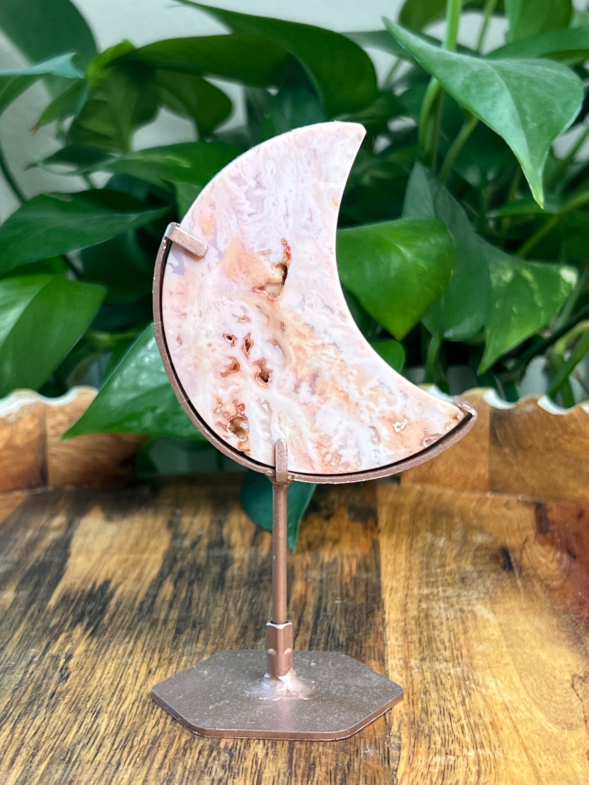 Pink Carnelian Moon: RX