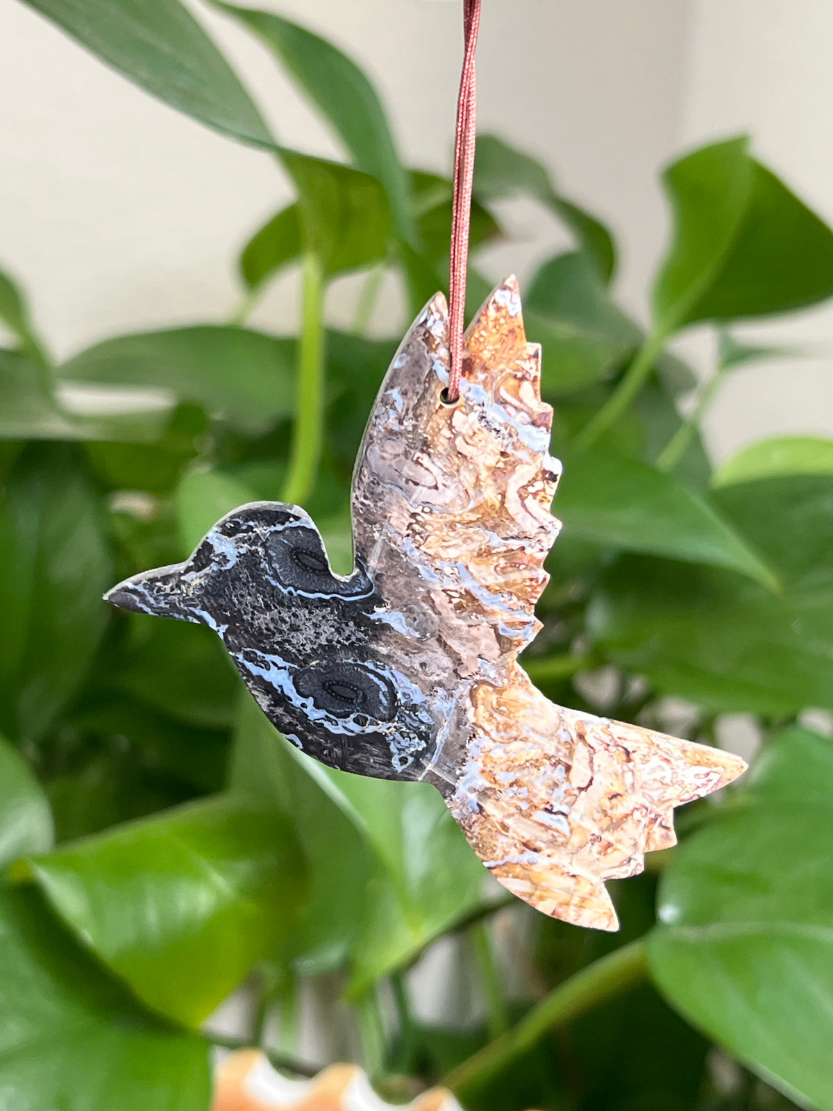 Palm Root Ornament Hummingbird: PB