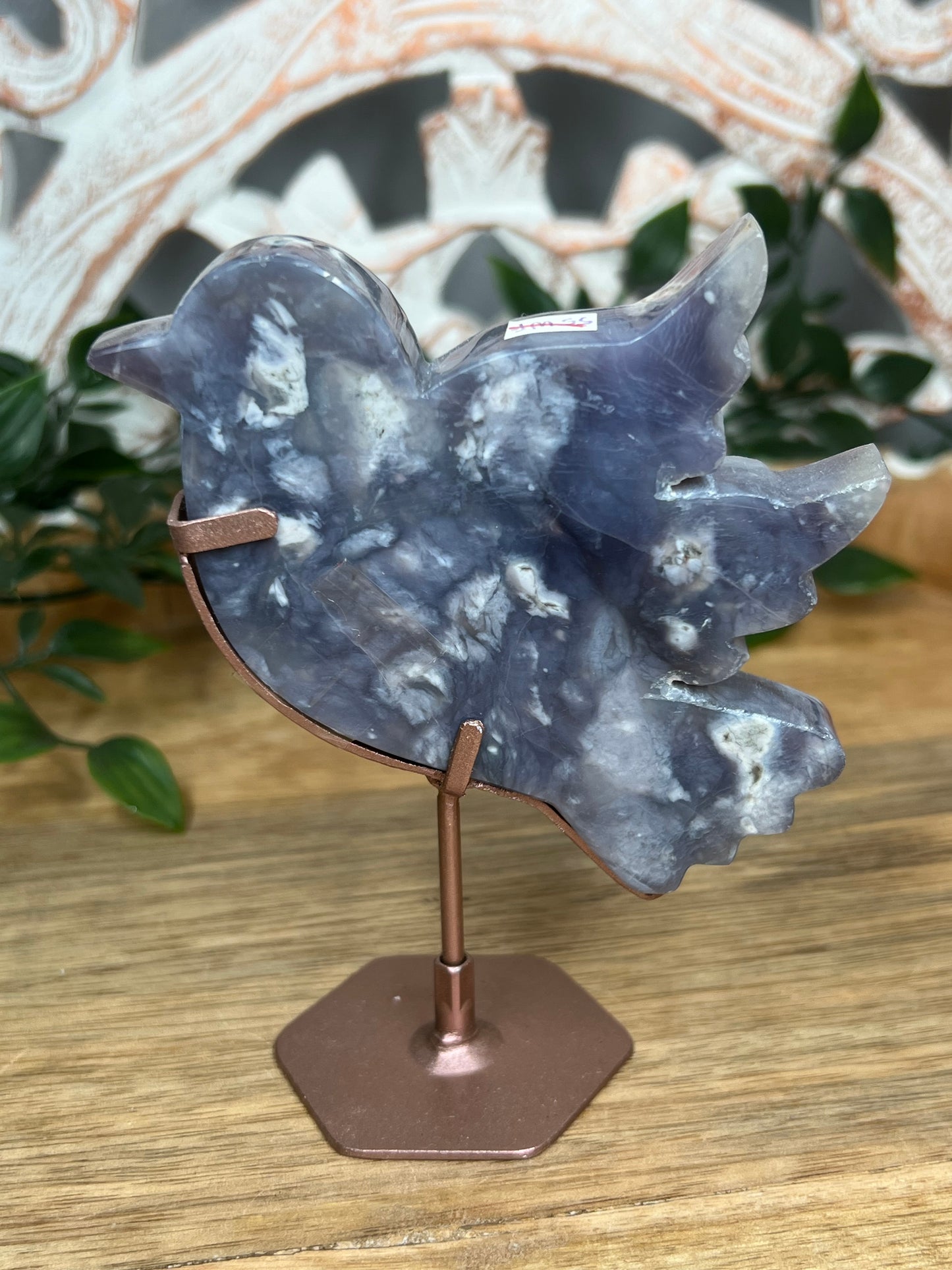 Purple Chalcedony Bird