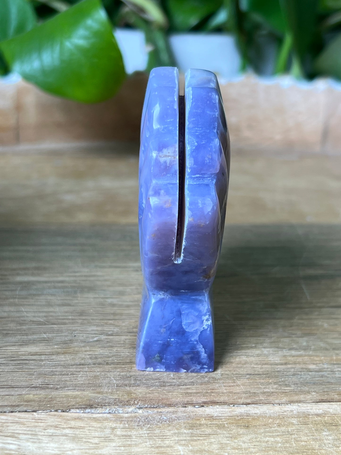 Purple Chalcedony Shell