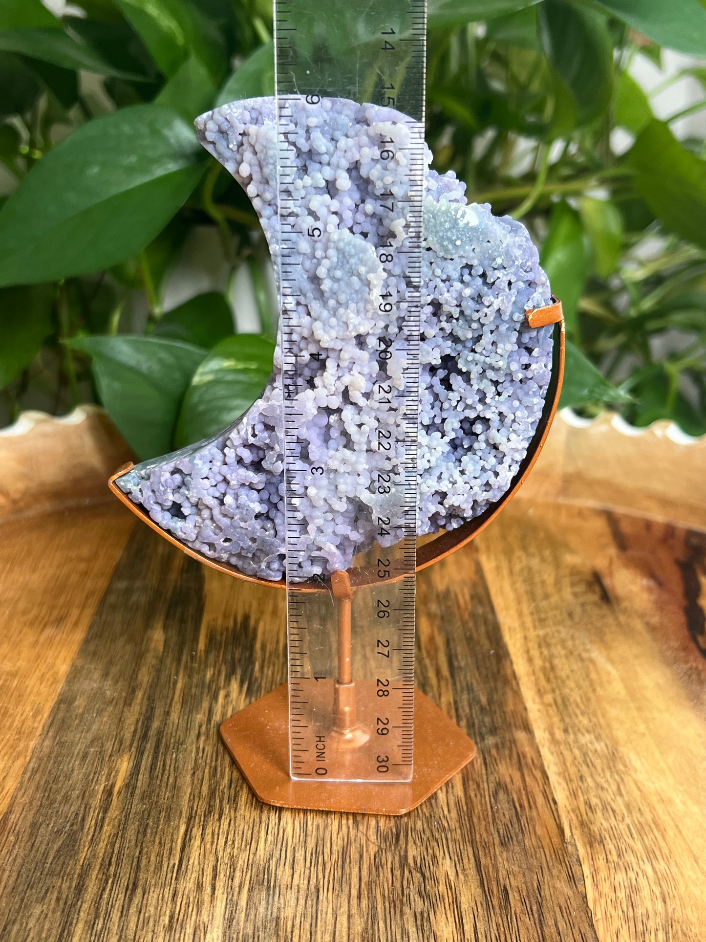 Grape Agate Moon: N