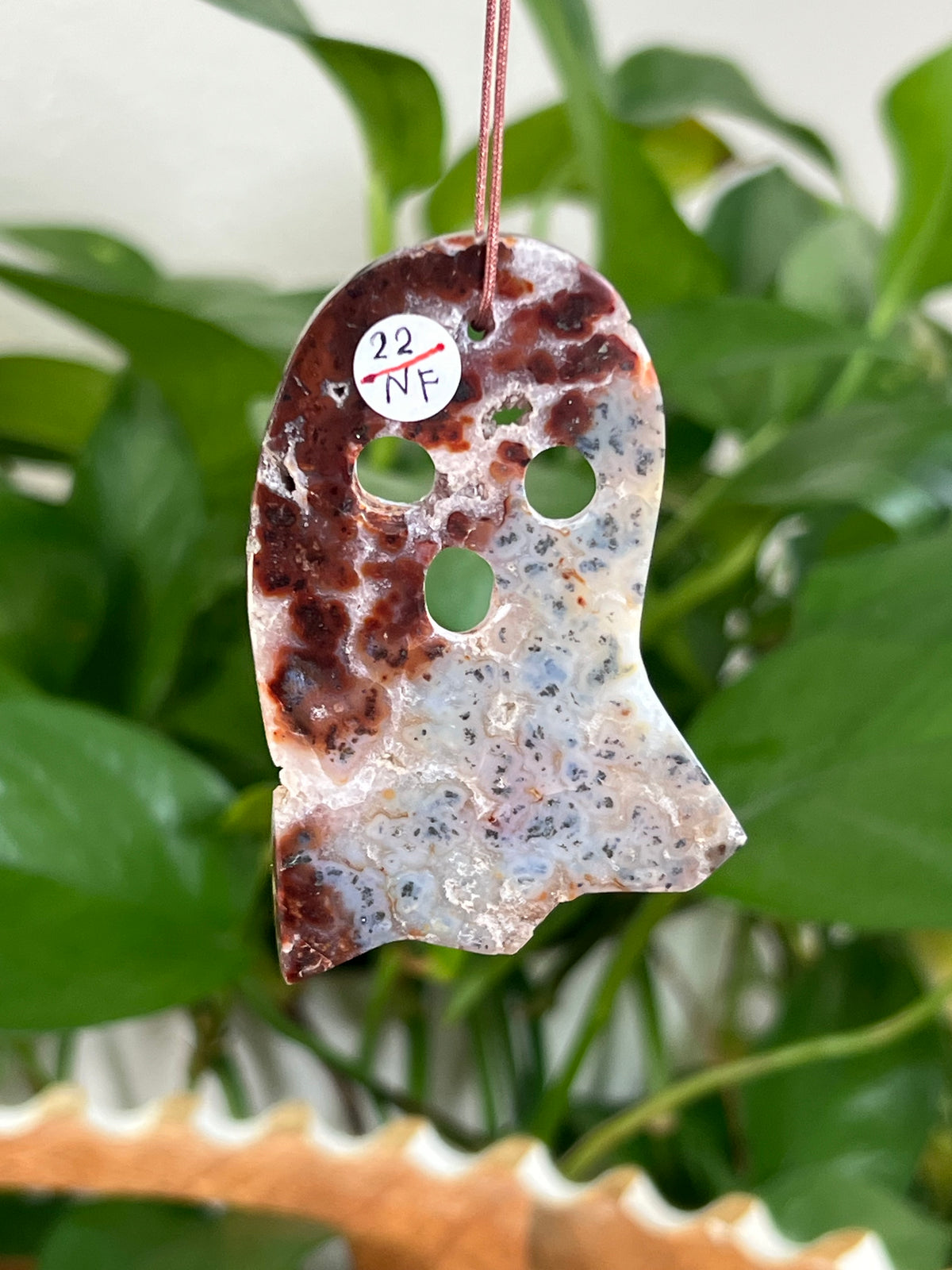 Marcasite Ghost Ornaments