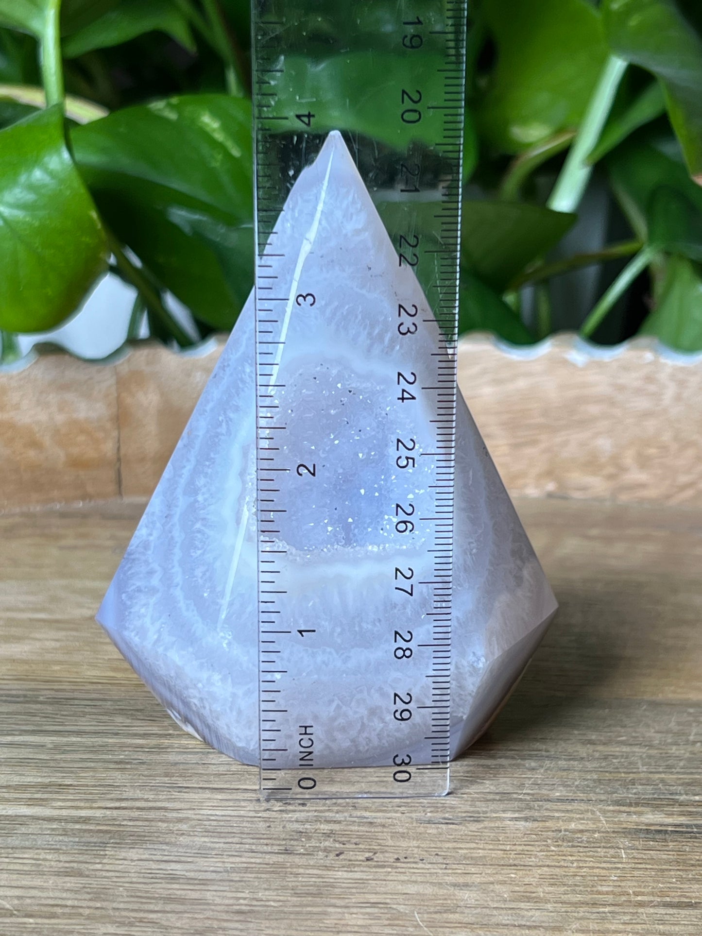 Brazilian Druzy Agate Diamond