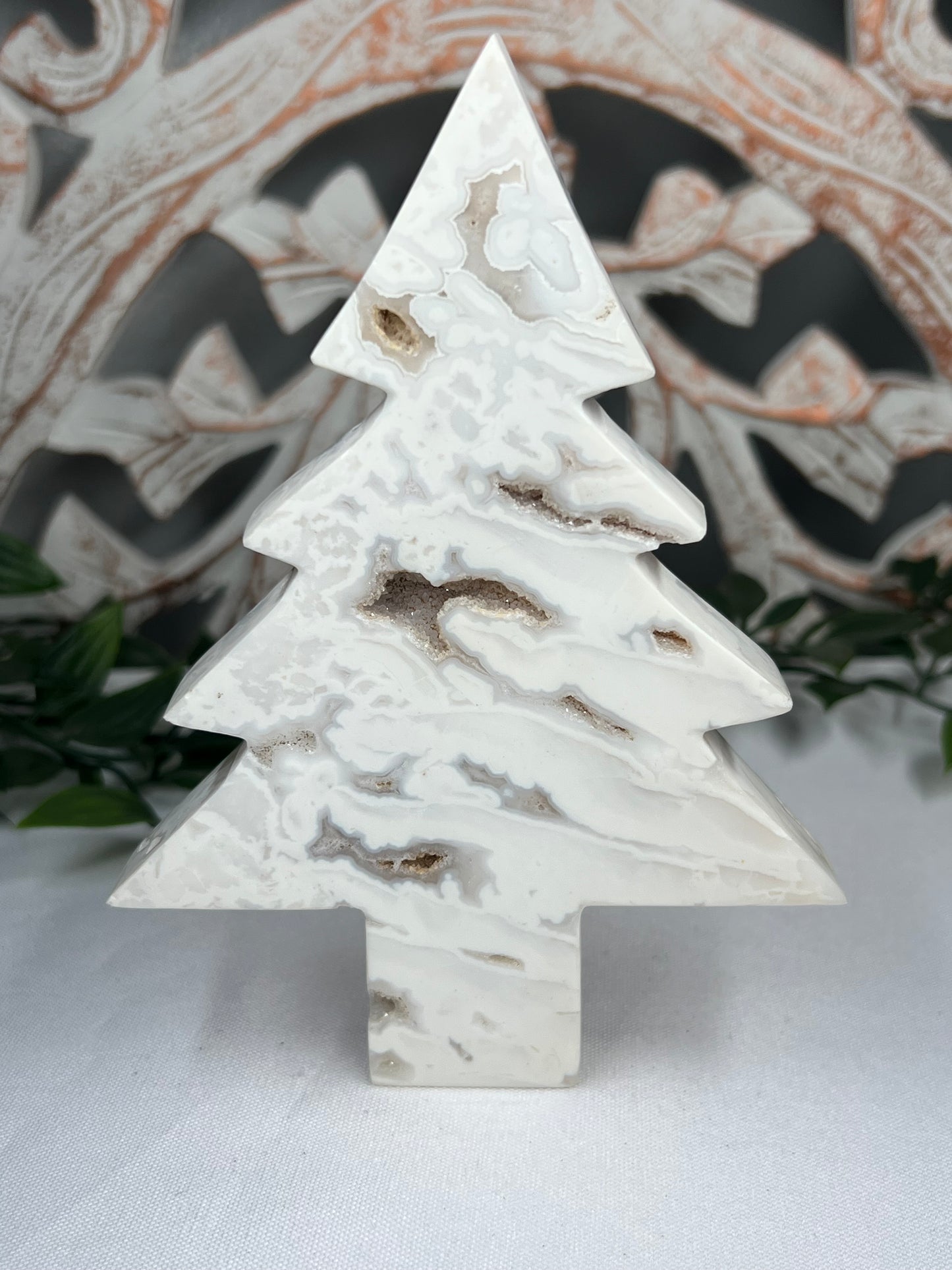 White Plume Agate Tree
