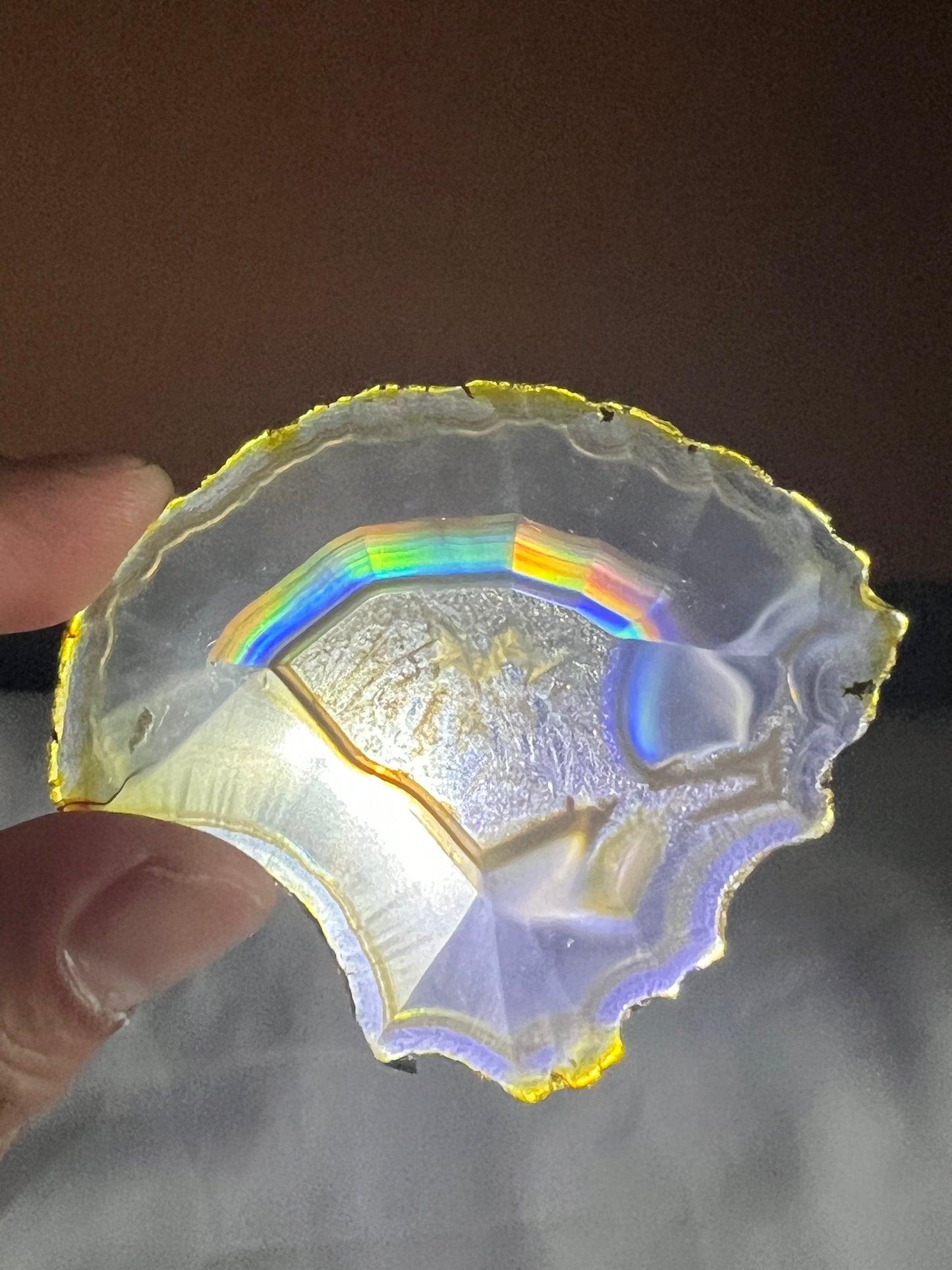 Iris Agate Slab