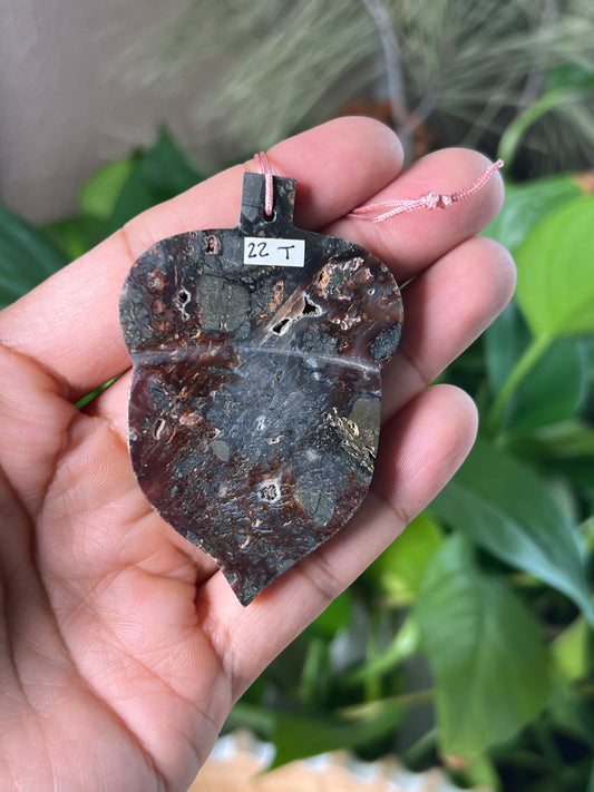 Marcasite Acorn Ornament