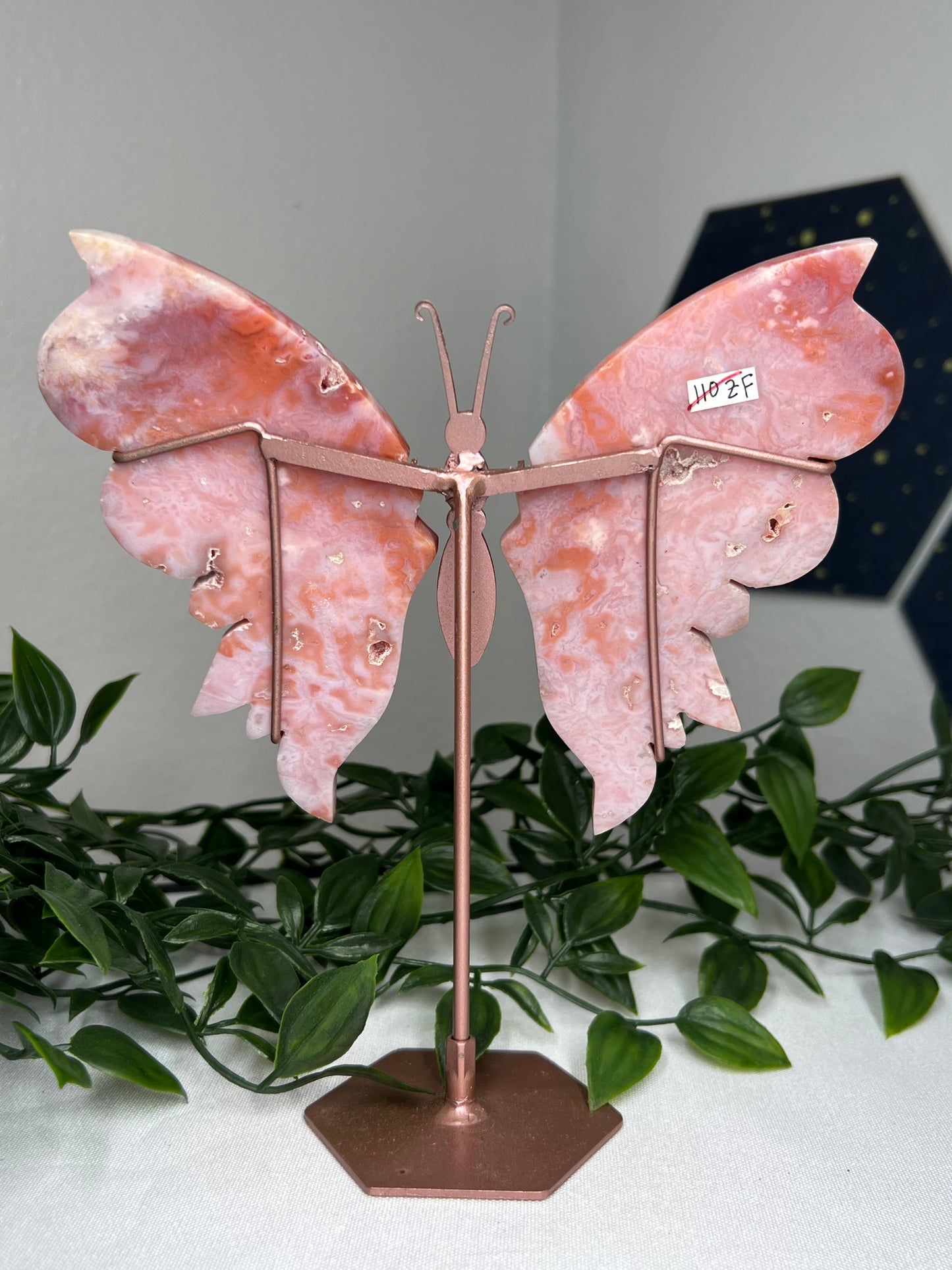 Pink Carnelian Wings