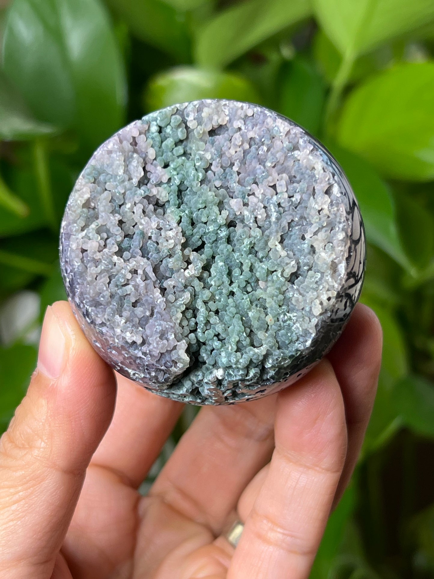 Grape Agate Sphere