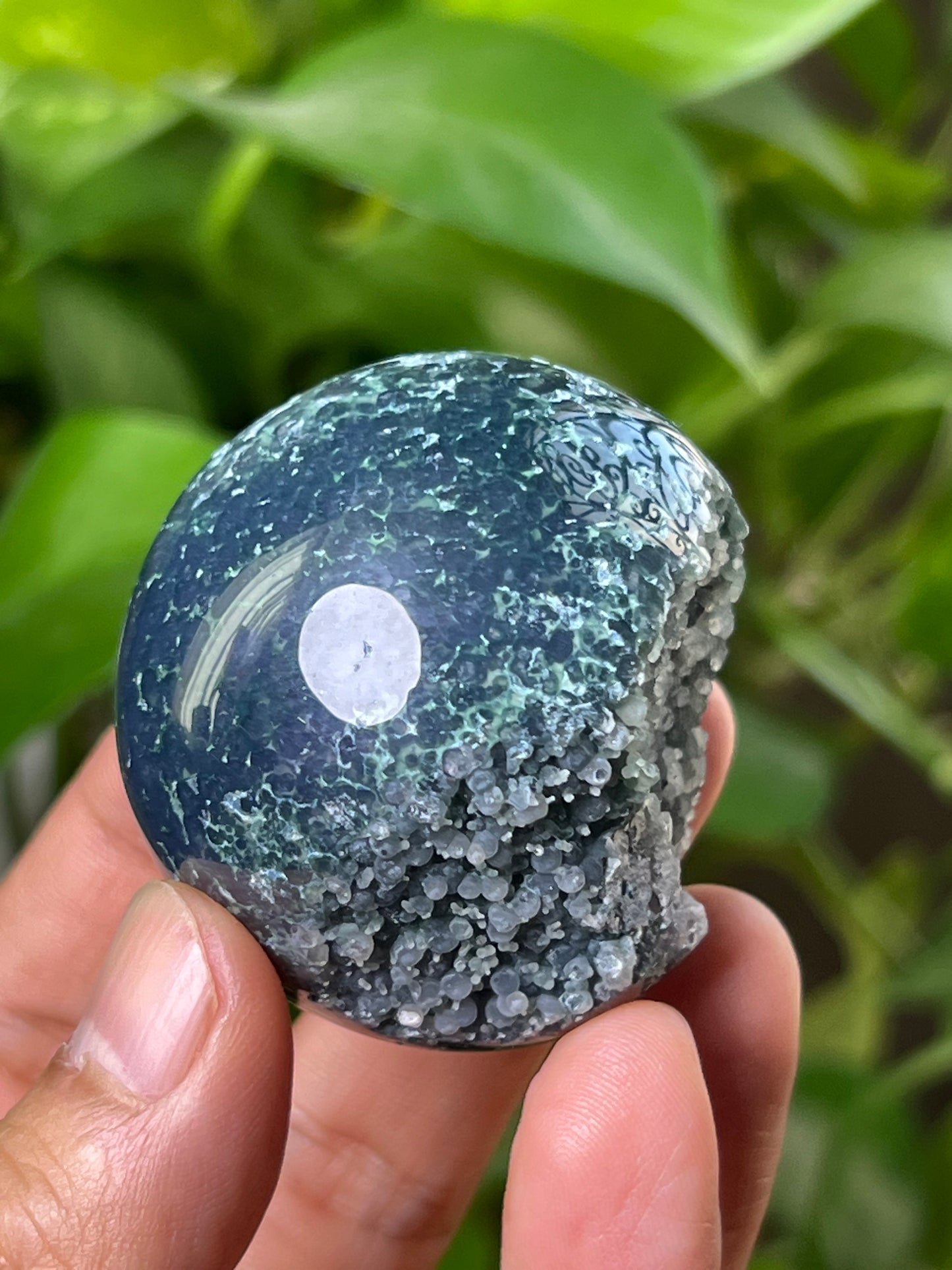 Grape Agate Sphere