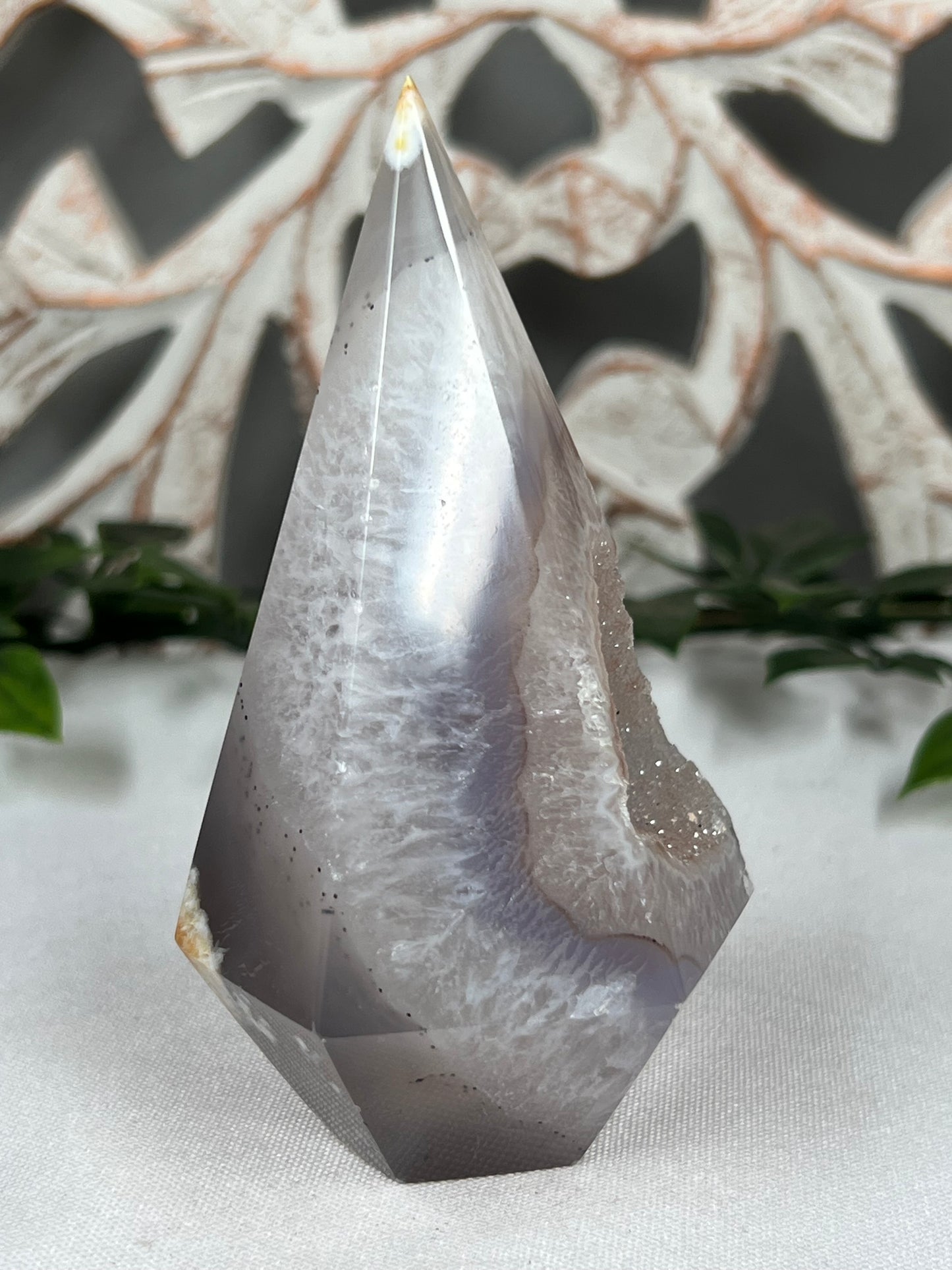 Brazilian Agate Tower