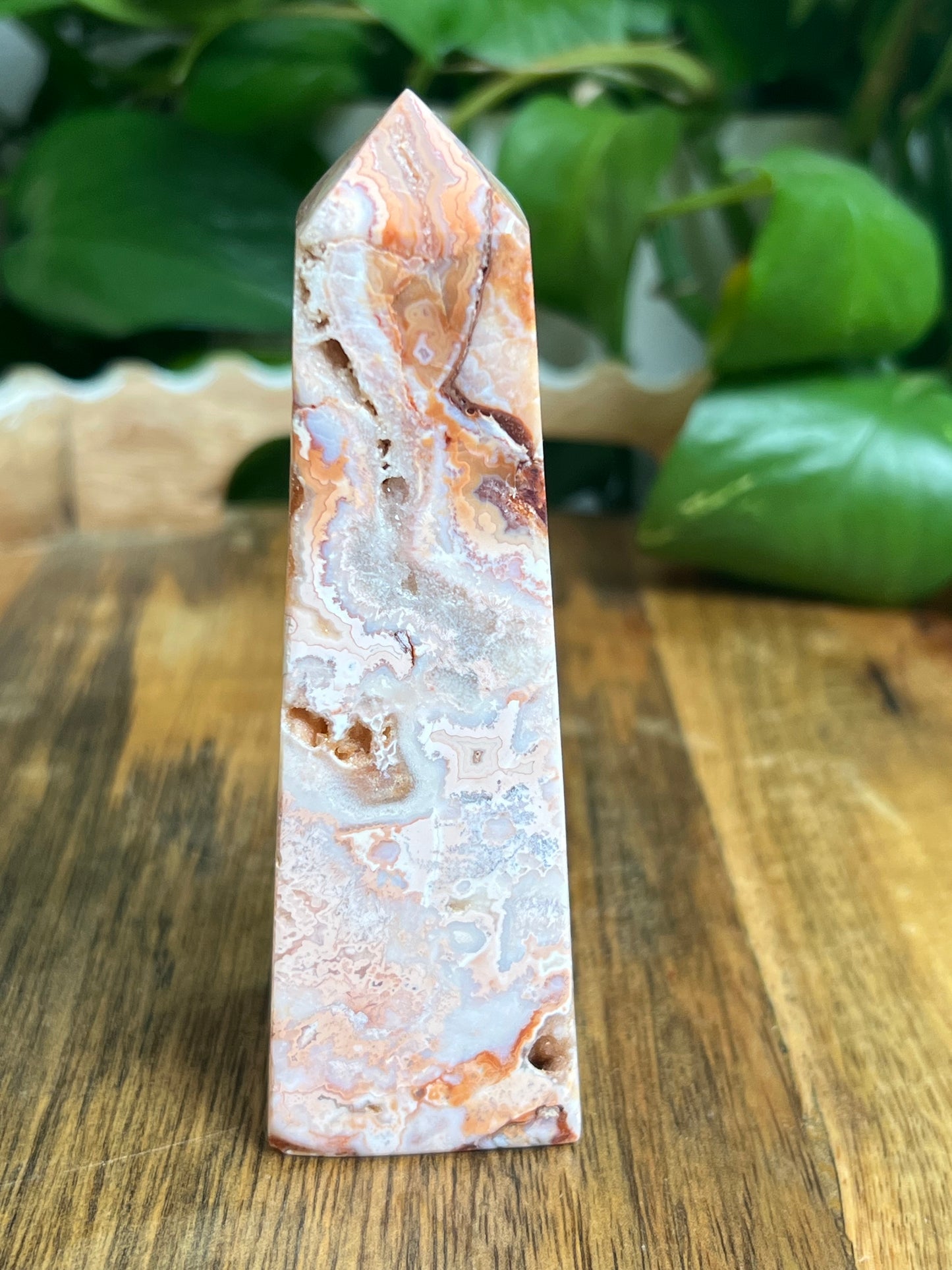 Crazy Lace Agate Tower
