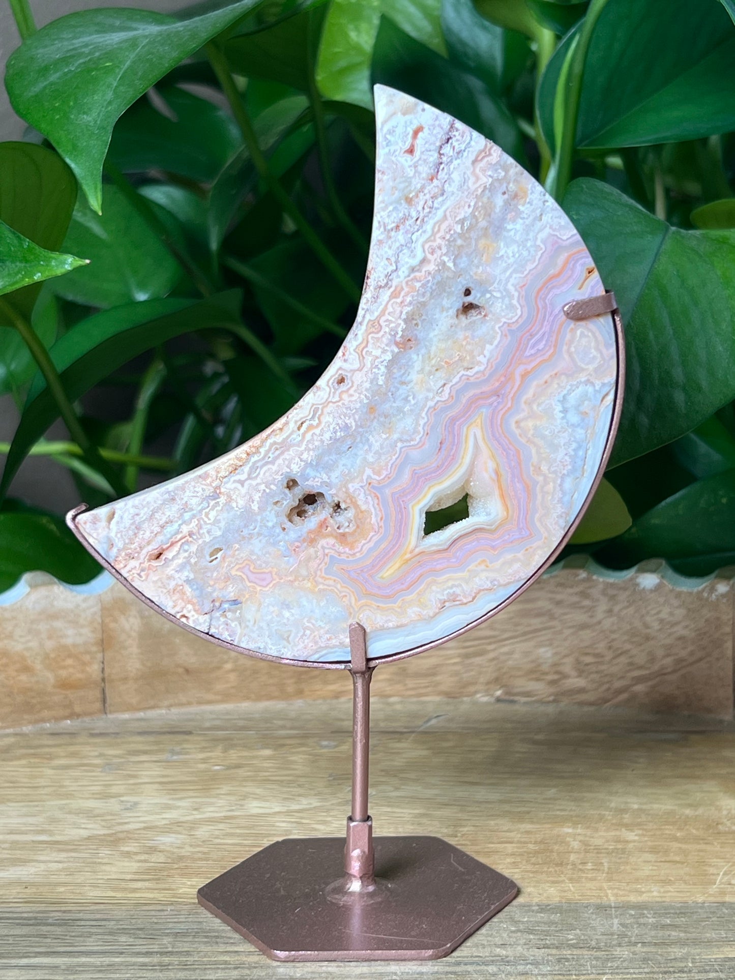 Crazy Lace Agate Moon