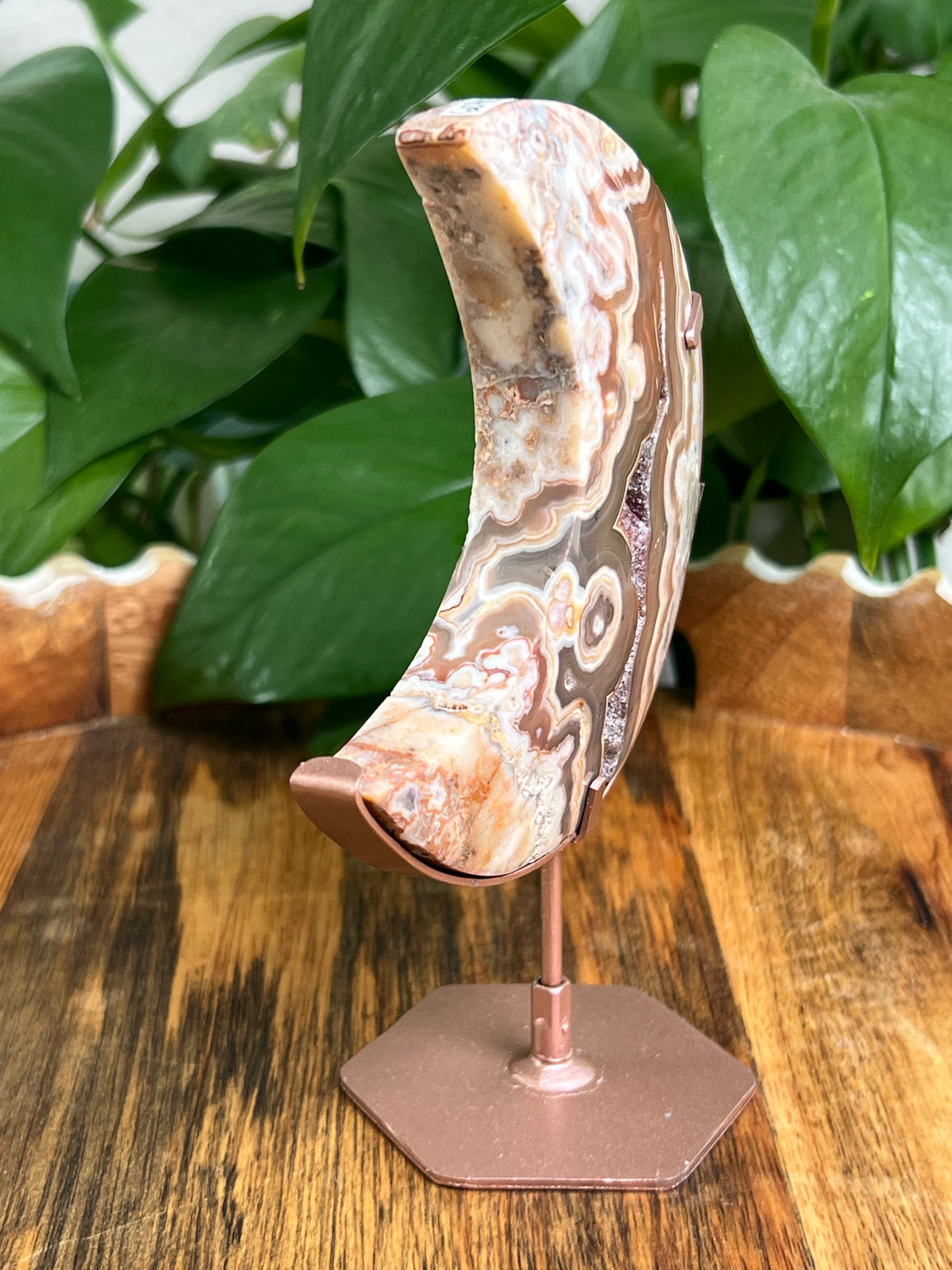 Crazy Lace Agate Moon: PK