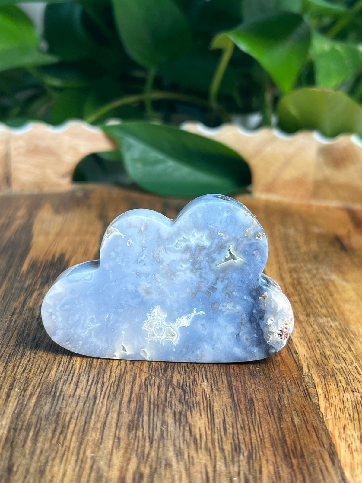 Blue Plume Agate Mini Cloud: PB