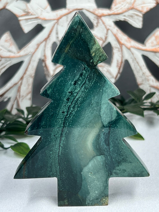 Blue Green Jasper Tree