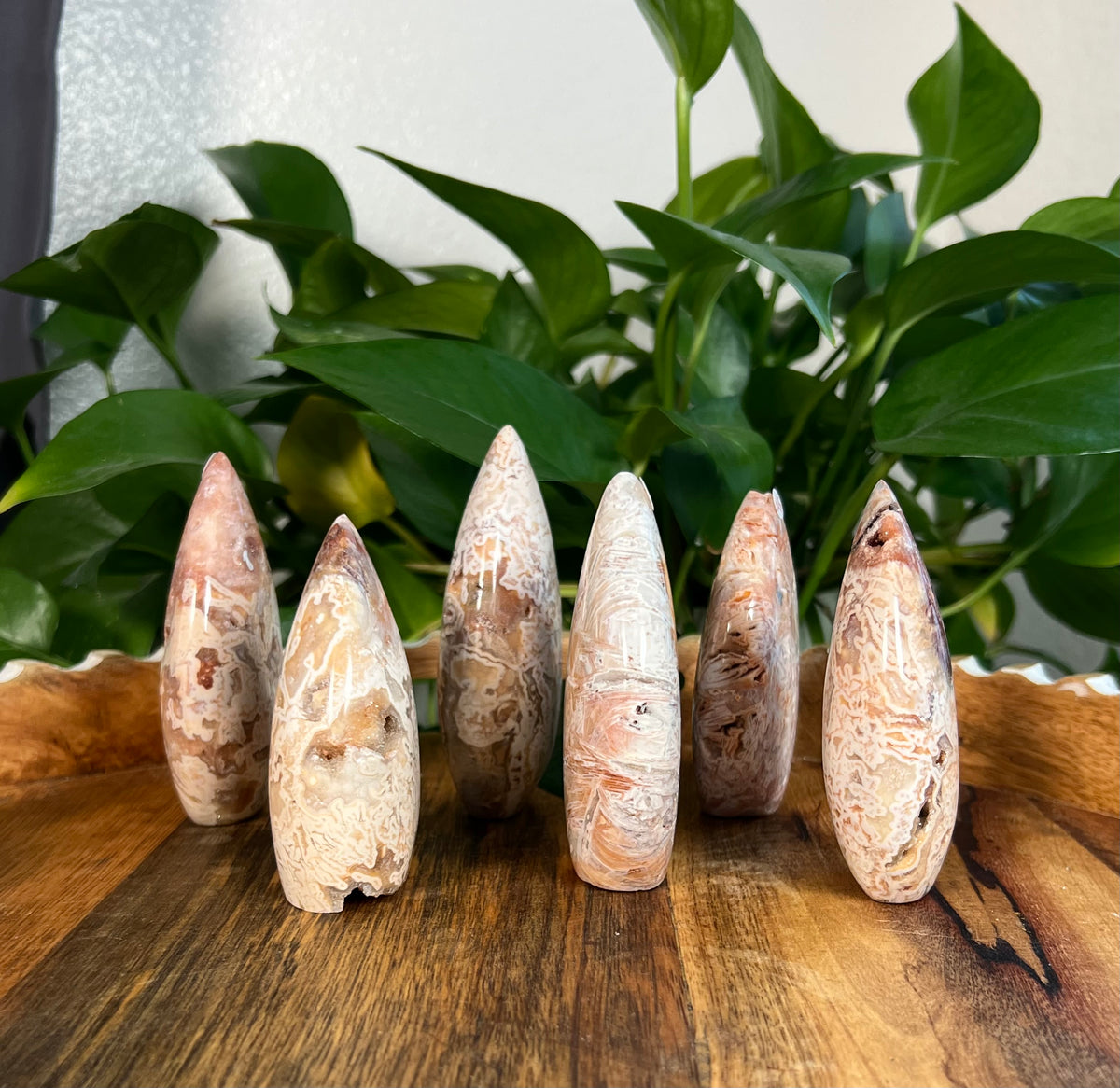 Tube Agate Flames
