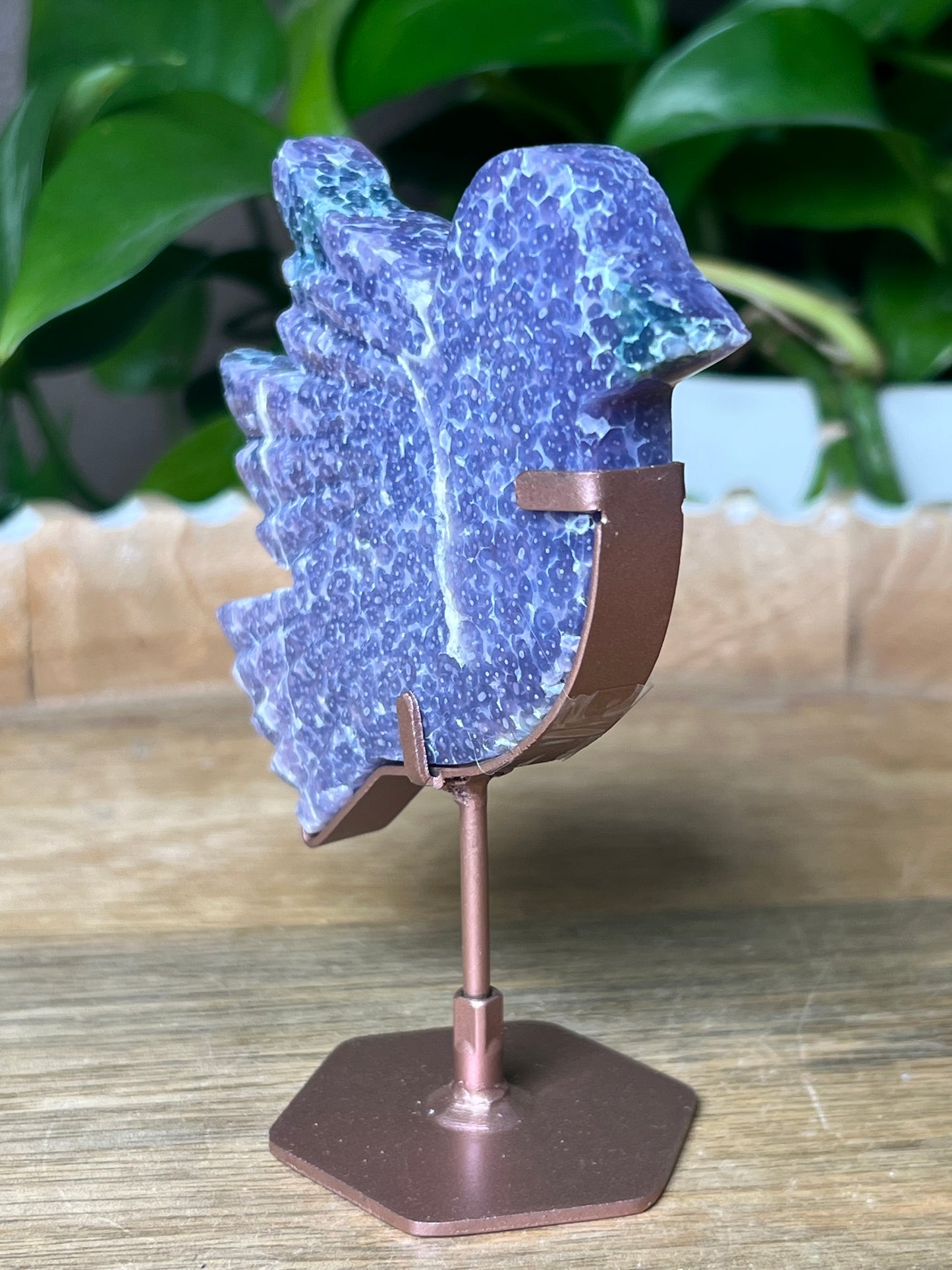 Grape Agate Bird