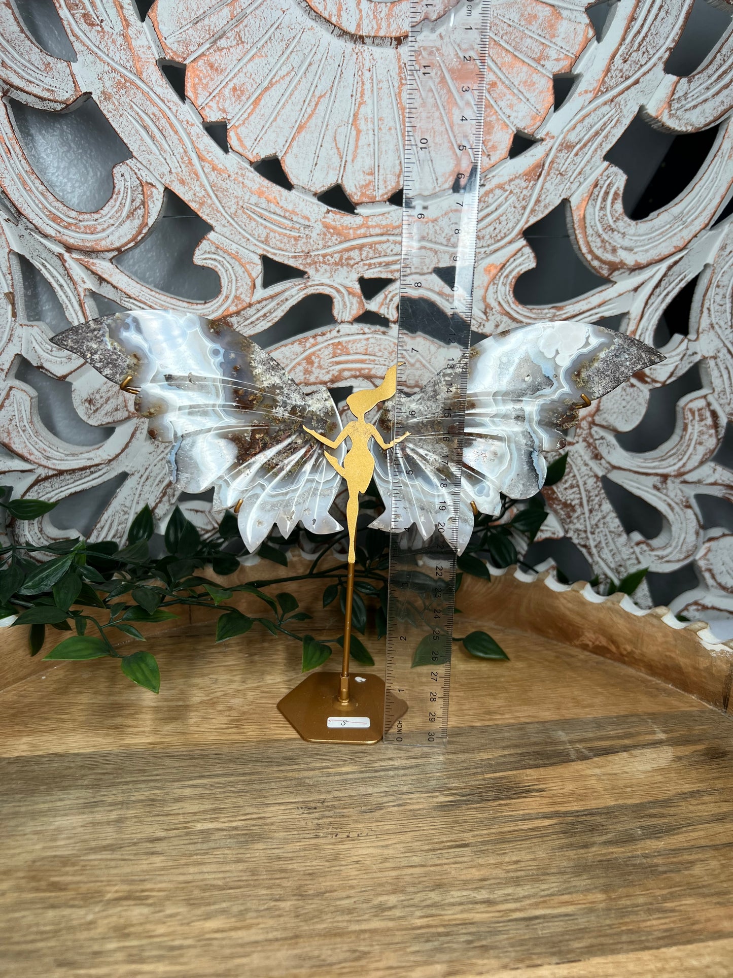 Scenic Moss Agate Wings