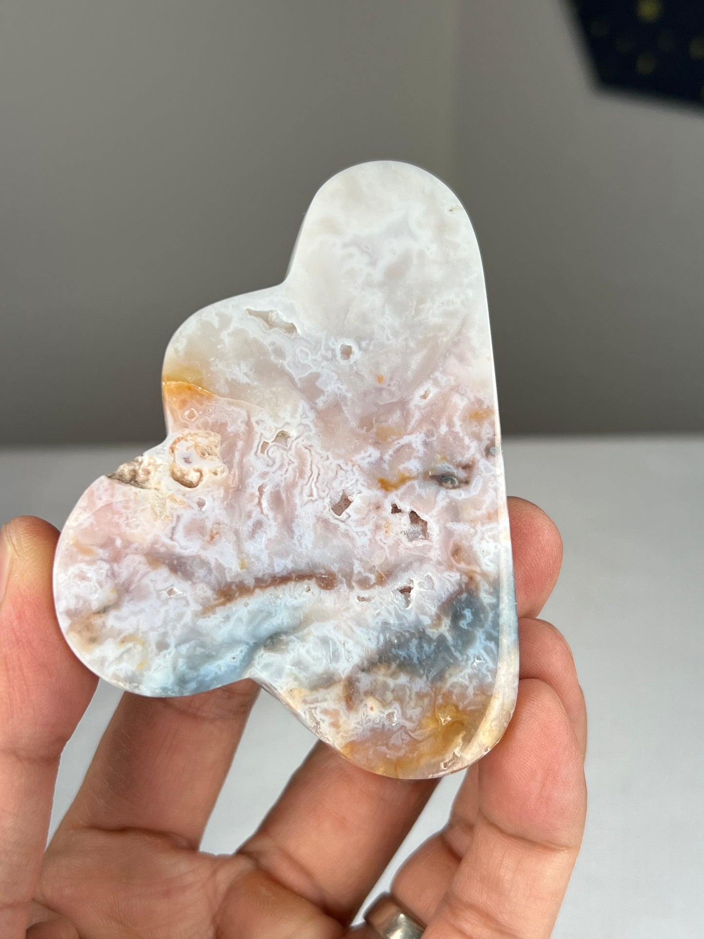 Rainbow Plume Agate Cloud