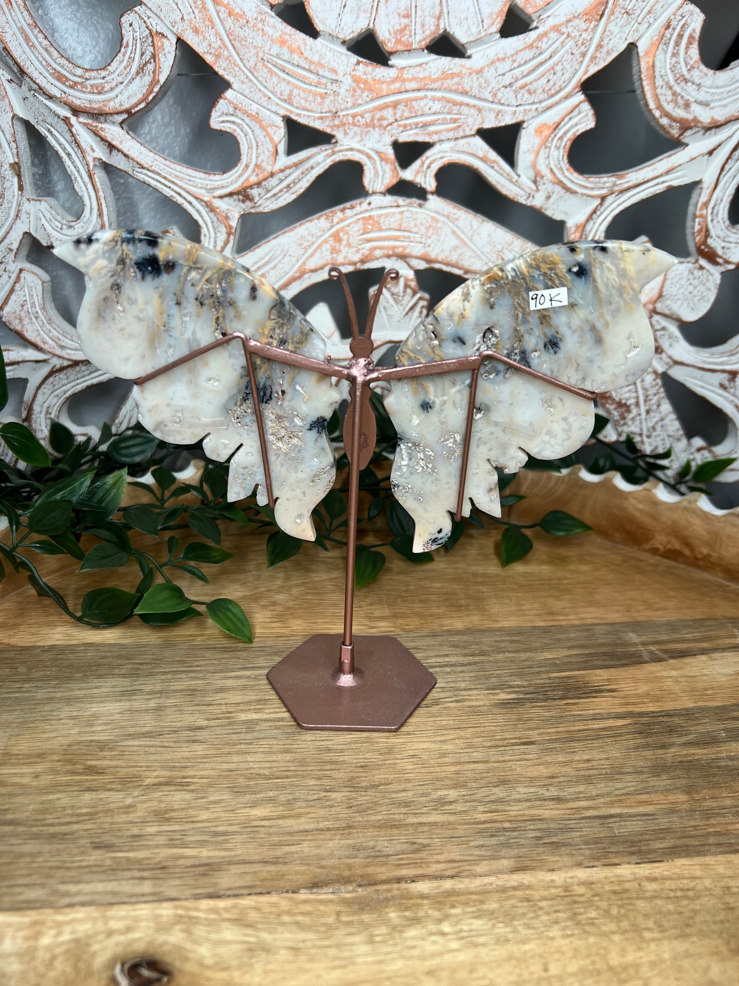 Dendritic Tiger Agate Wings