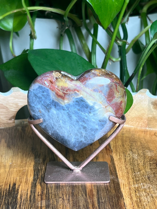River Jasper Heart: AA
