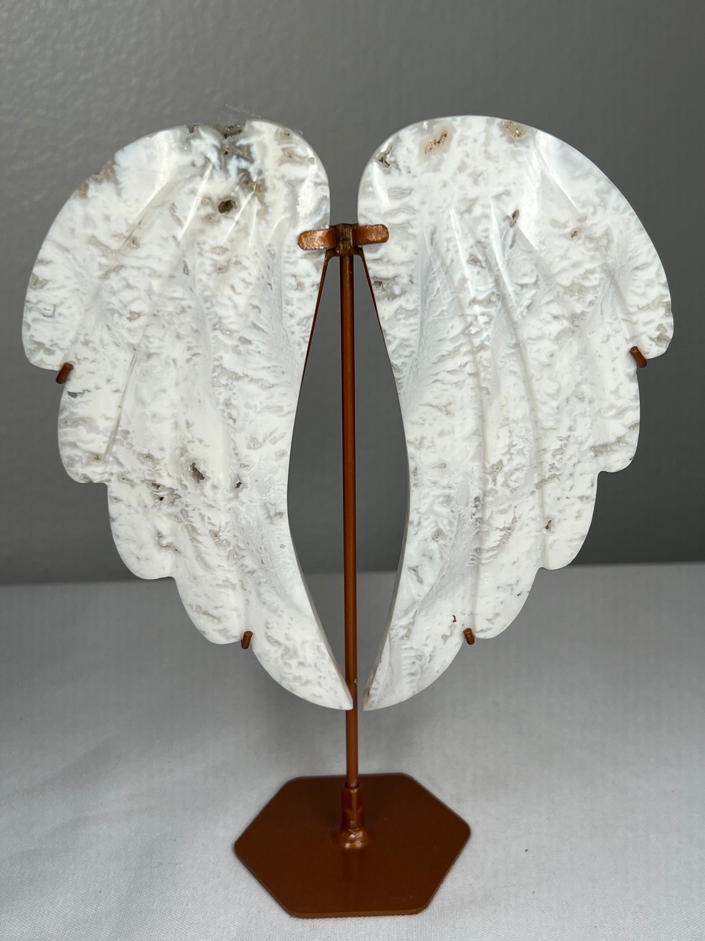 White Plume Agate Wings