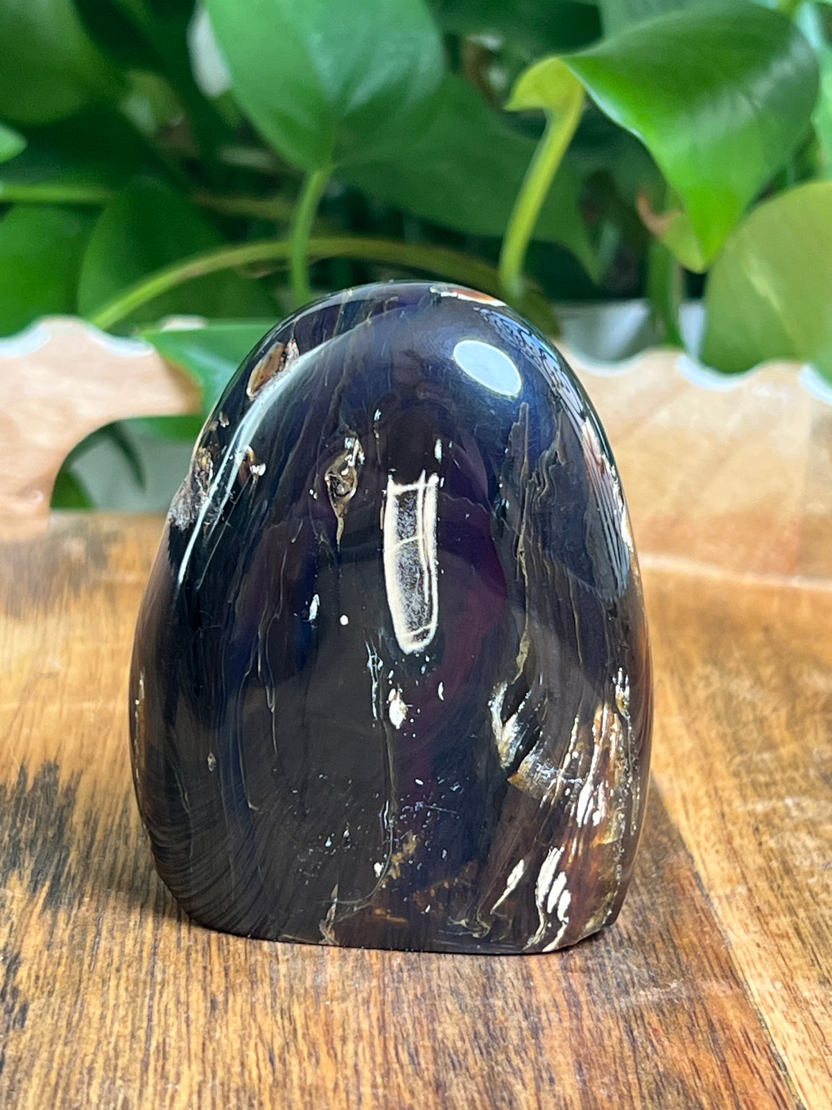 Blue Amber Freeform: I
