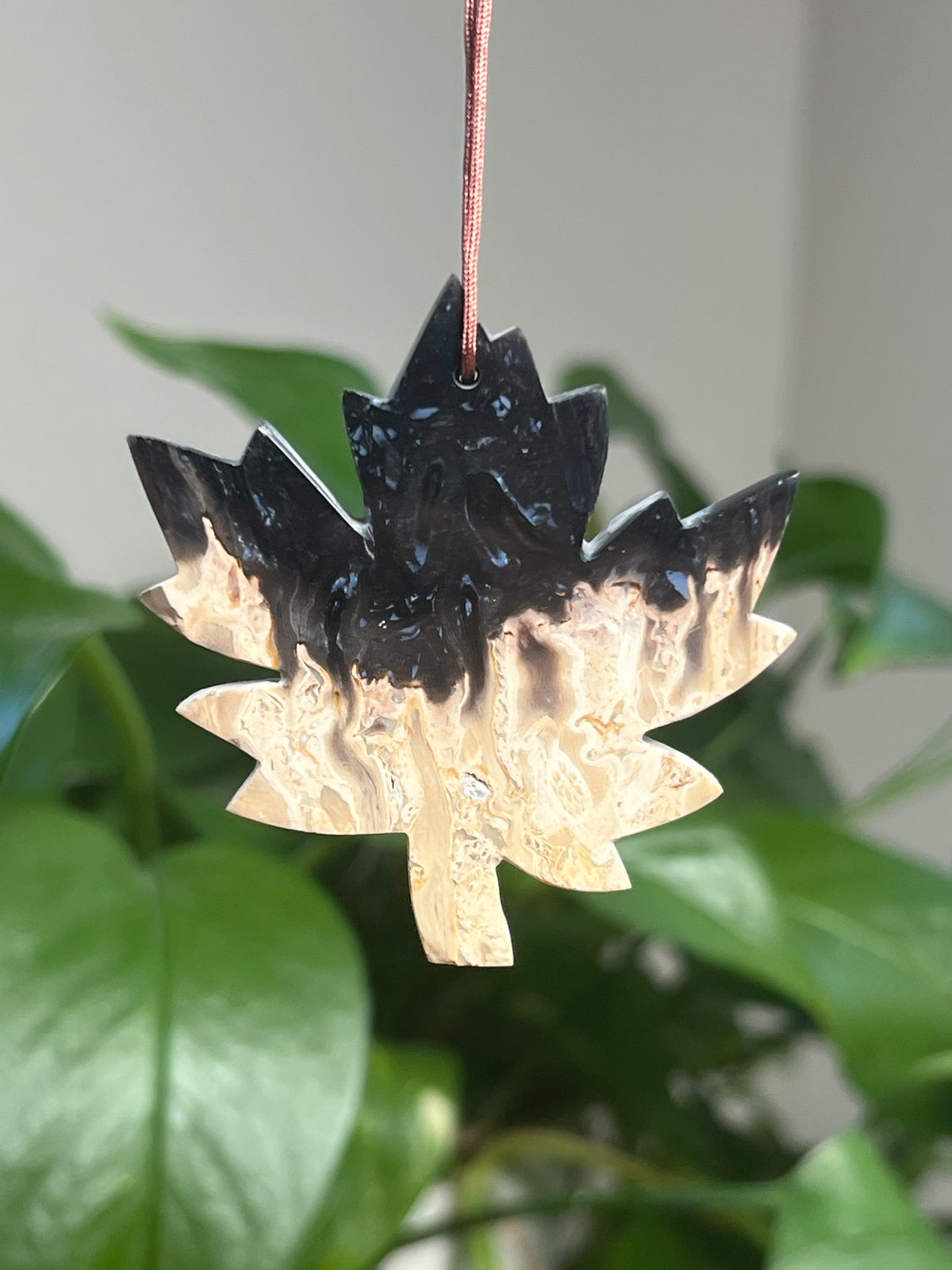 Palm Root Leaf Ornaments