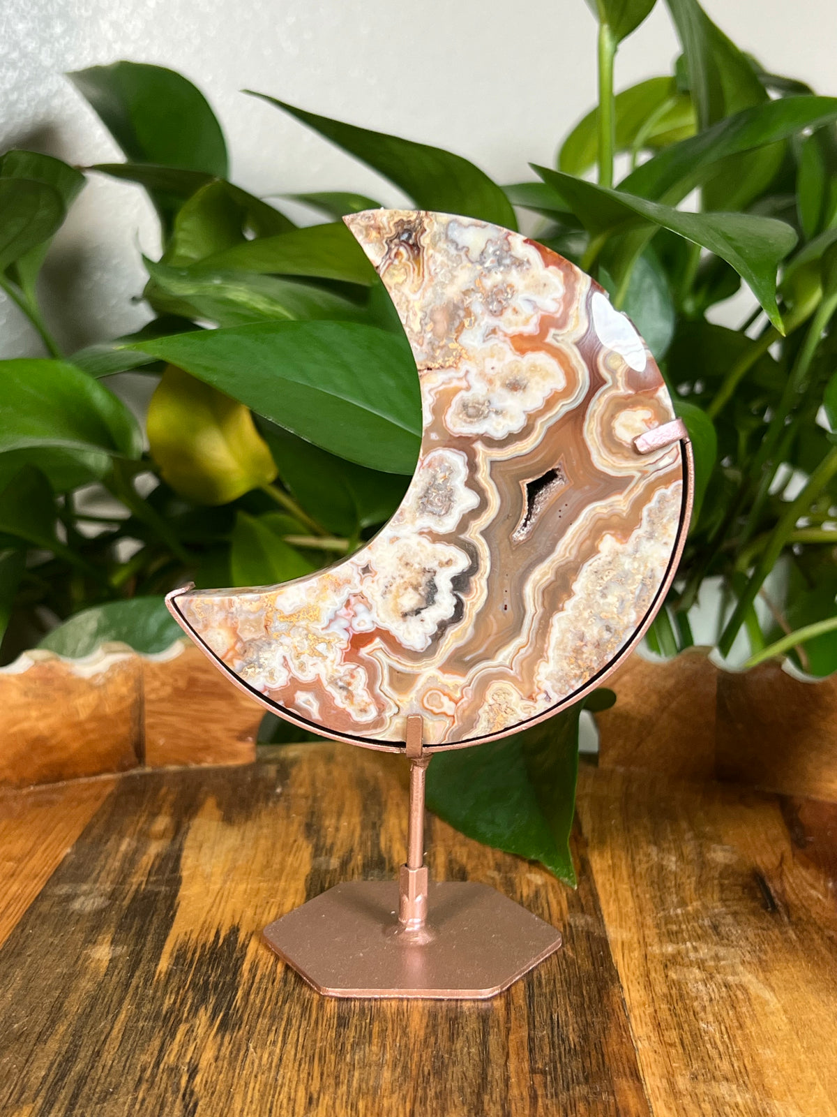 Crazy Lace Agate Moons