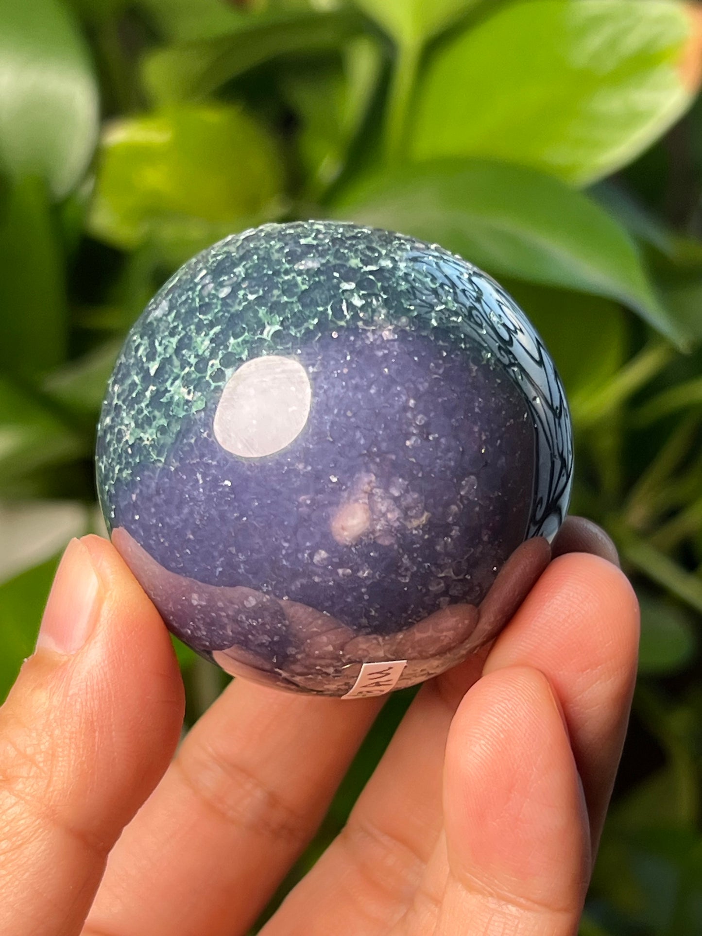 Grape Agate Sphere