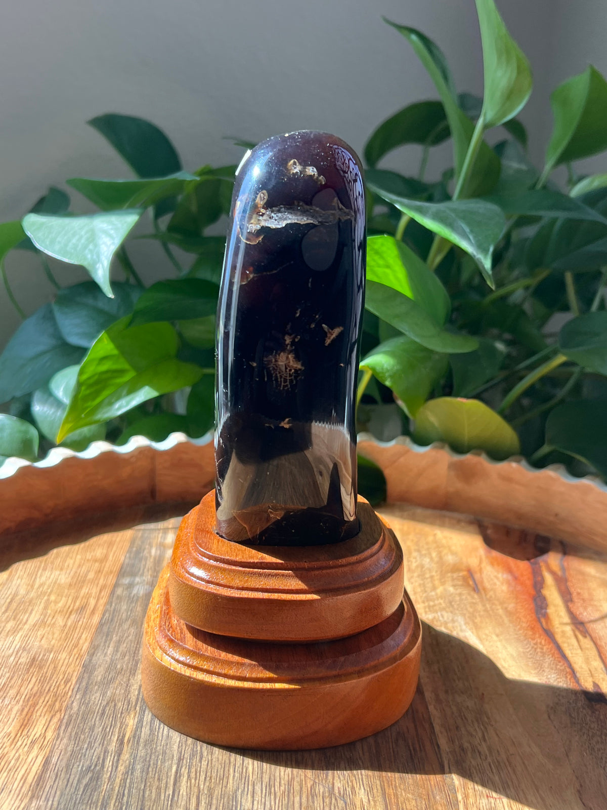 Blue Amber Freeform: T