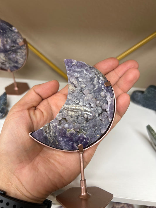 Grape Agate Moon