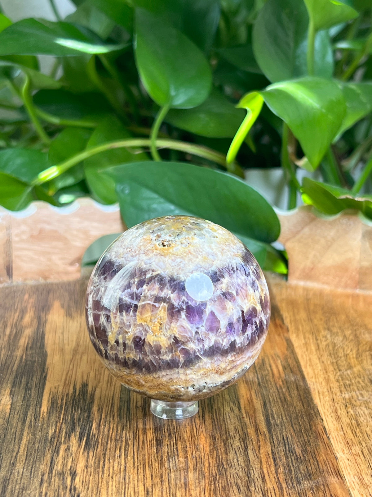 Indonesian Amethyst Sphere: AB