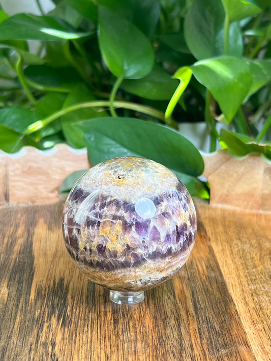 Indonesian Amethyst Sphere: AB
