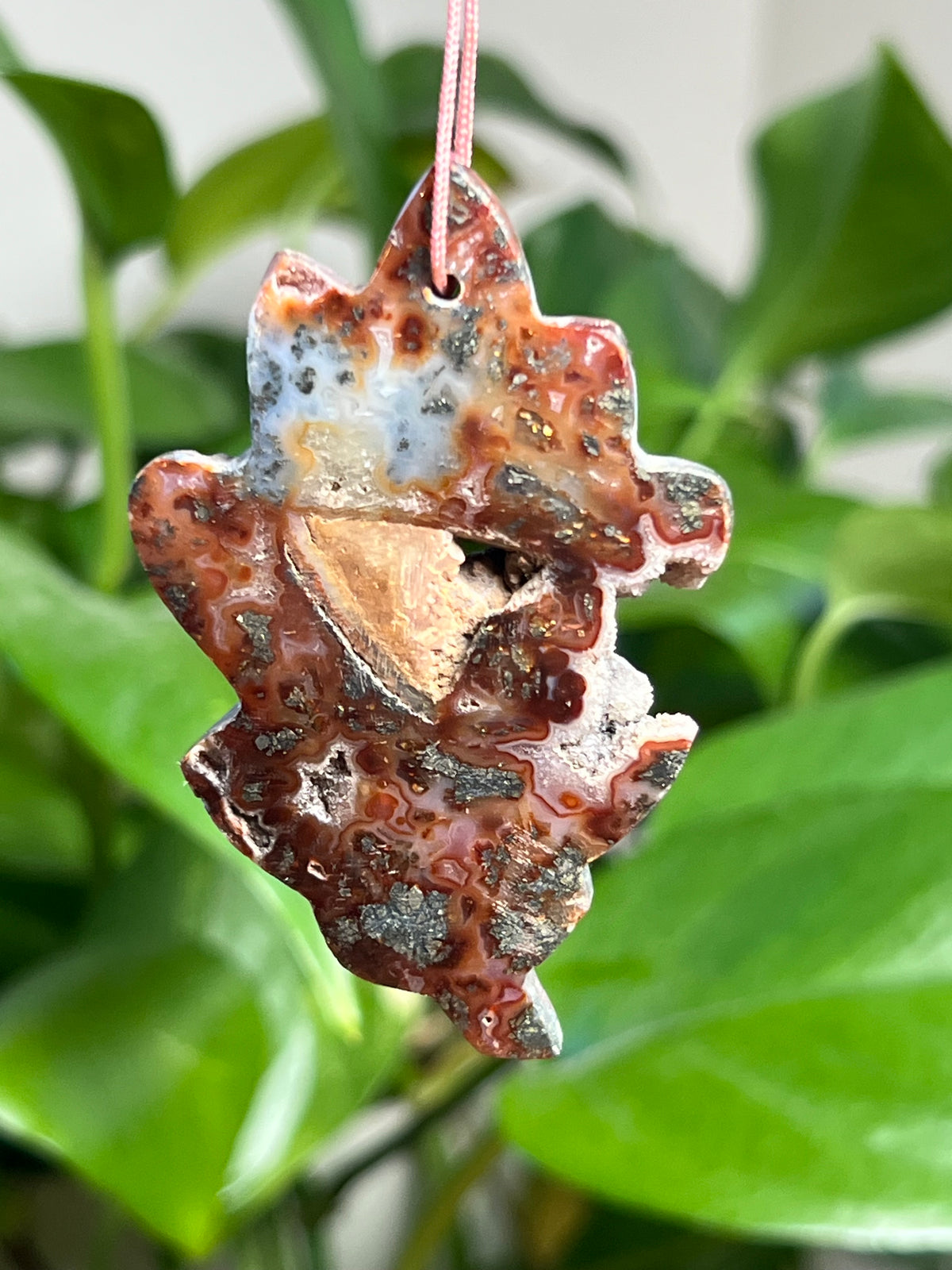 Marcasite Leaf Ornaments