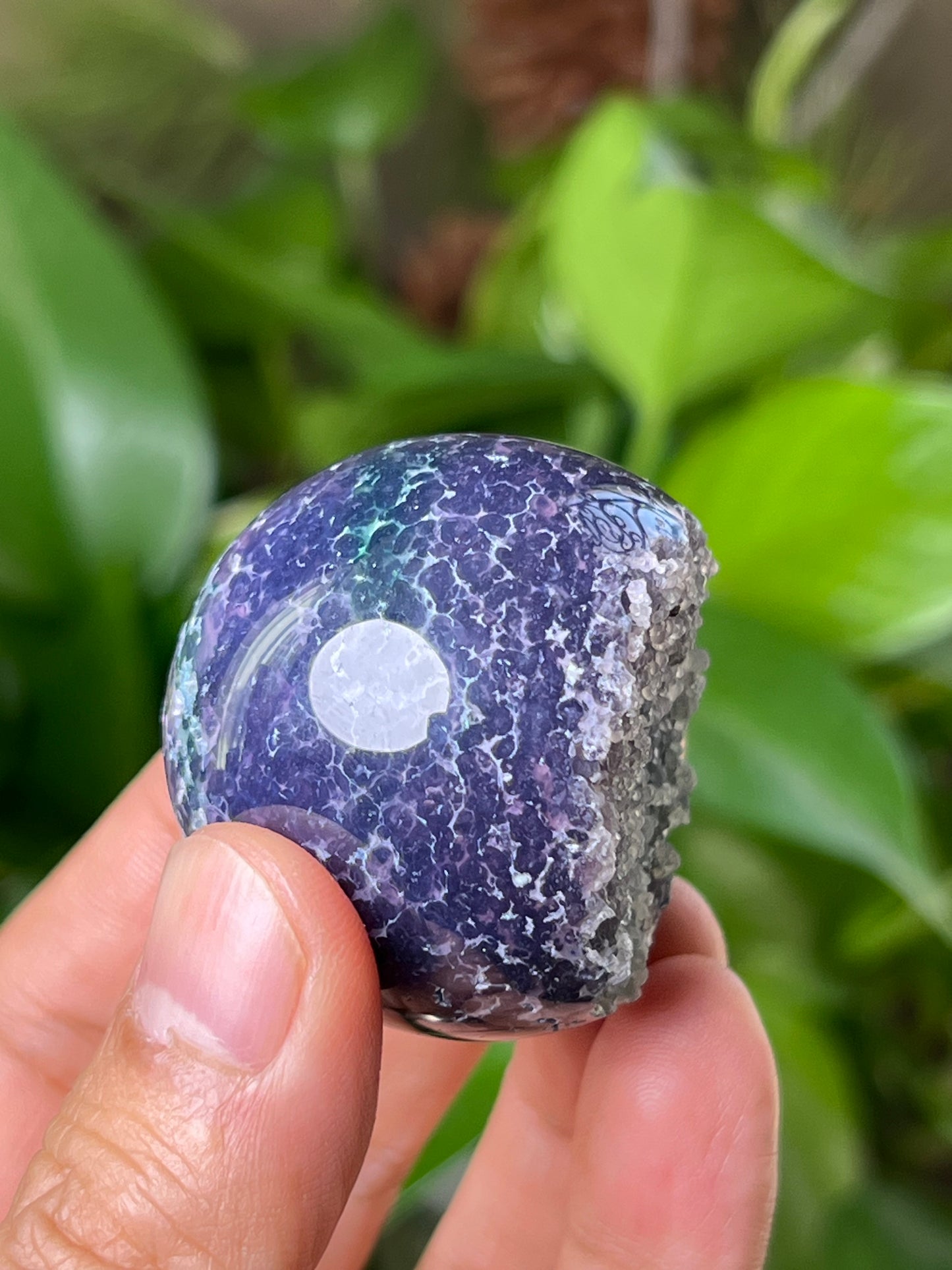 Grape Agate Sphere
