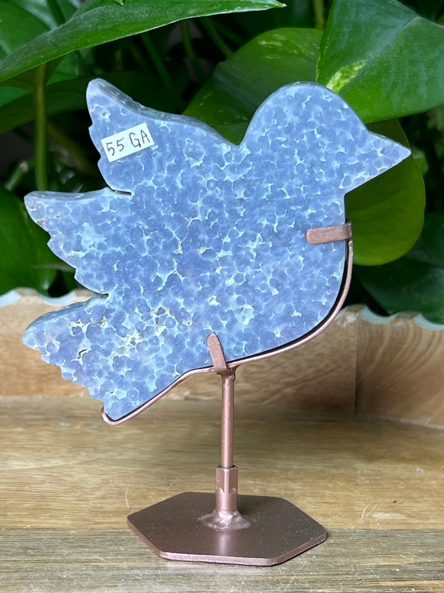 Grape Agate Bird
